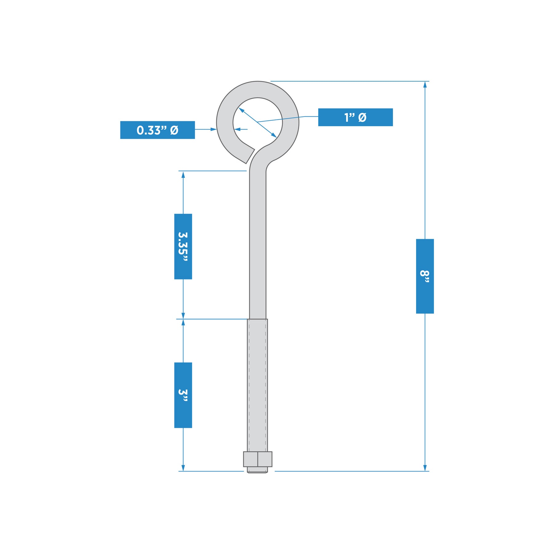 National Hardware N221-671 U-Bolts - View #5
