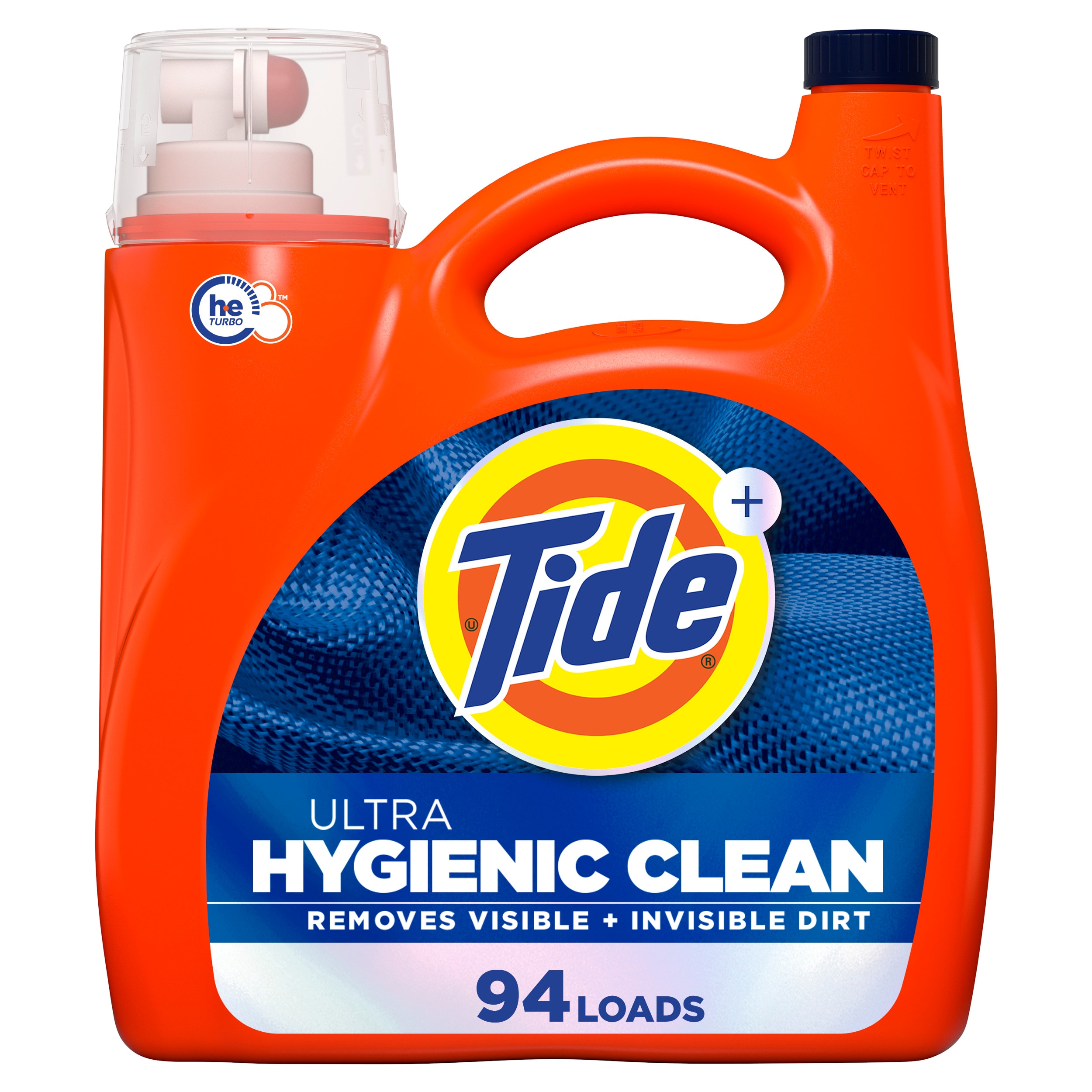 Tide 3077212216 Hygienic Clean Original HE Laundry Detergent ( 132 -fl oz )