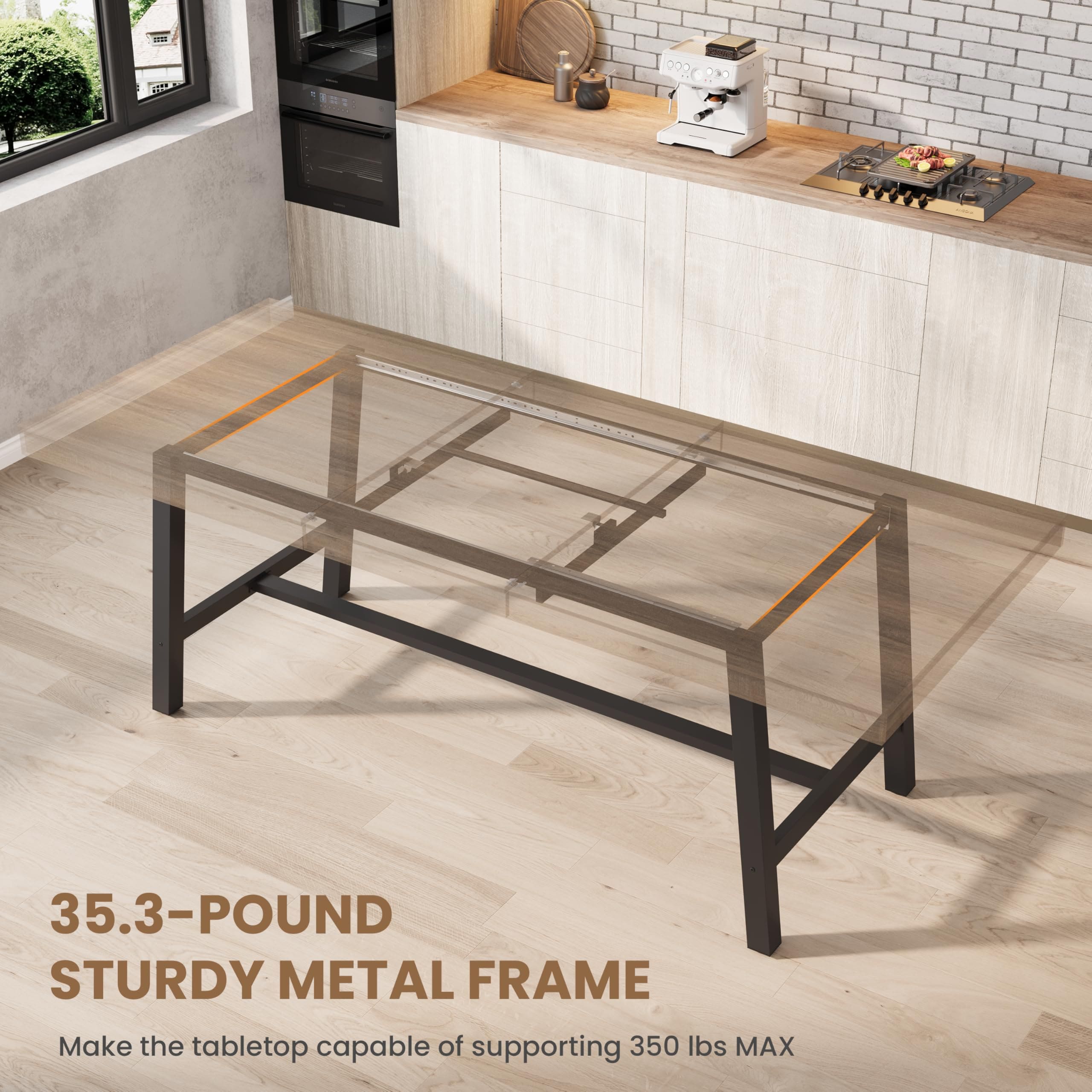 GarveeLife D4OYAL5K062W Dining-Tables - View #7