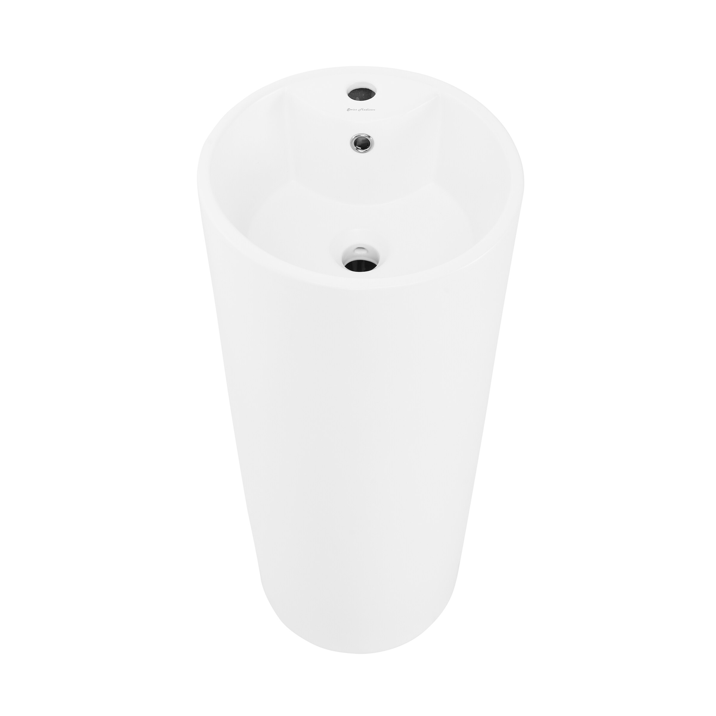 Swiss Madison SM-25-PSTRO03WH Complete-Pedestal-Lavatories - View #3