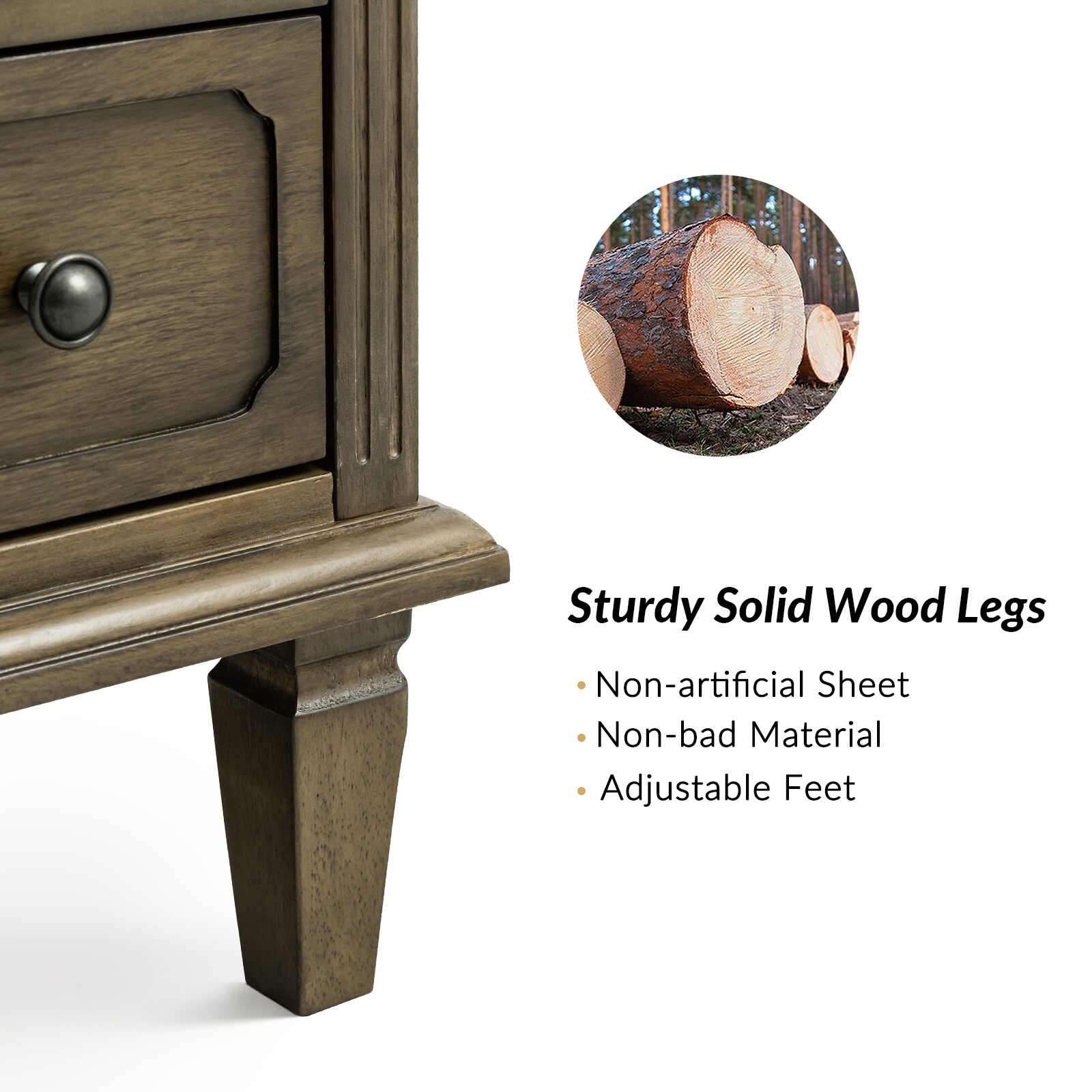 14 Karat Home NSJY0539-KONA nightstands - View #3