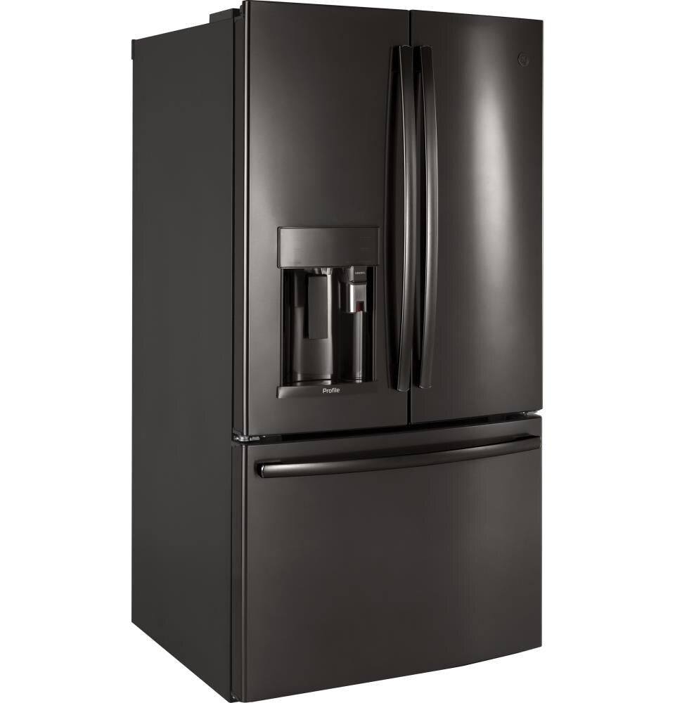 GE Profile Keurig K-Cup 27.8-cu ft Smart French Door Refrigerator with ...