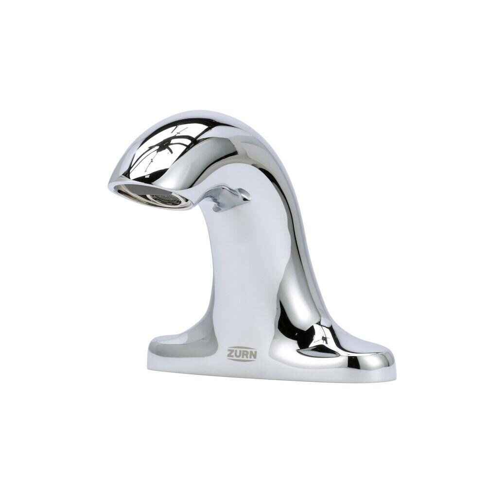 Zurn Z6955-XL-S-E-W2 Serio Series Polished Chrome Single hole Touchless WaterSense Mid-arc Commercial/Residential Touchless Bathroom Sink Faucet