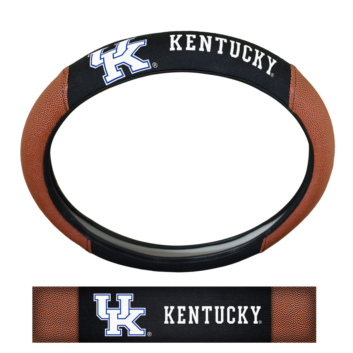 FANMATS University of Kentucky Sports Grip Steering Wheel Cover at