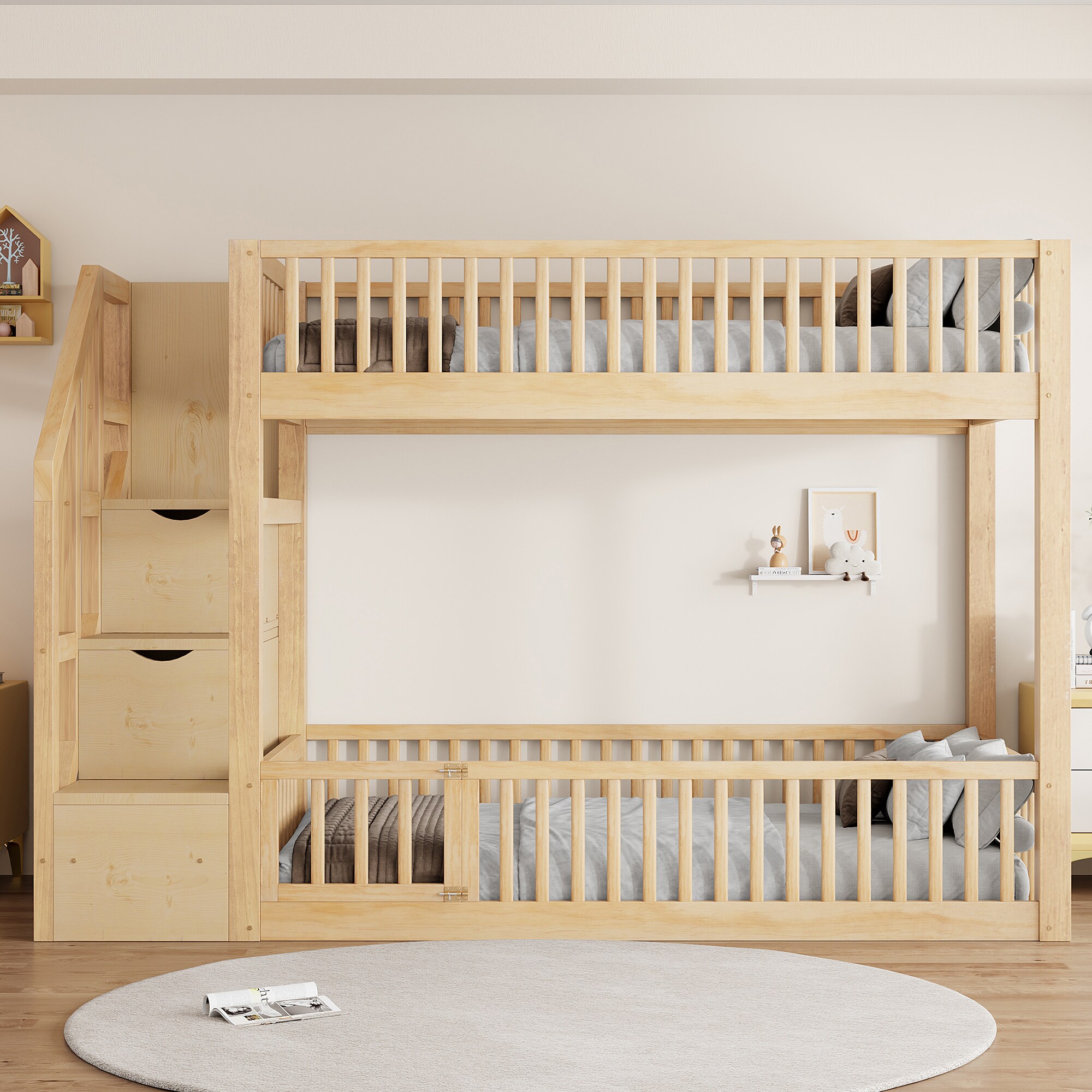 LOVMOR SF-M-N7090002240N Bunk-Beds - View #3