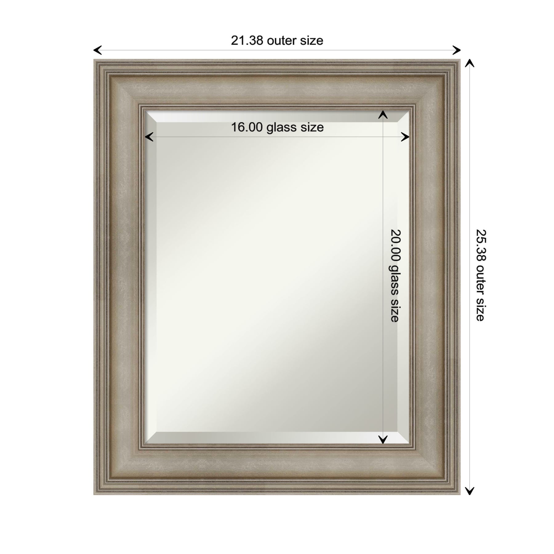 Amanti Art DSW4093140 Framed-Bath-Mirrors - View #8