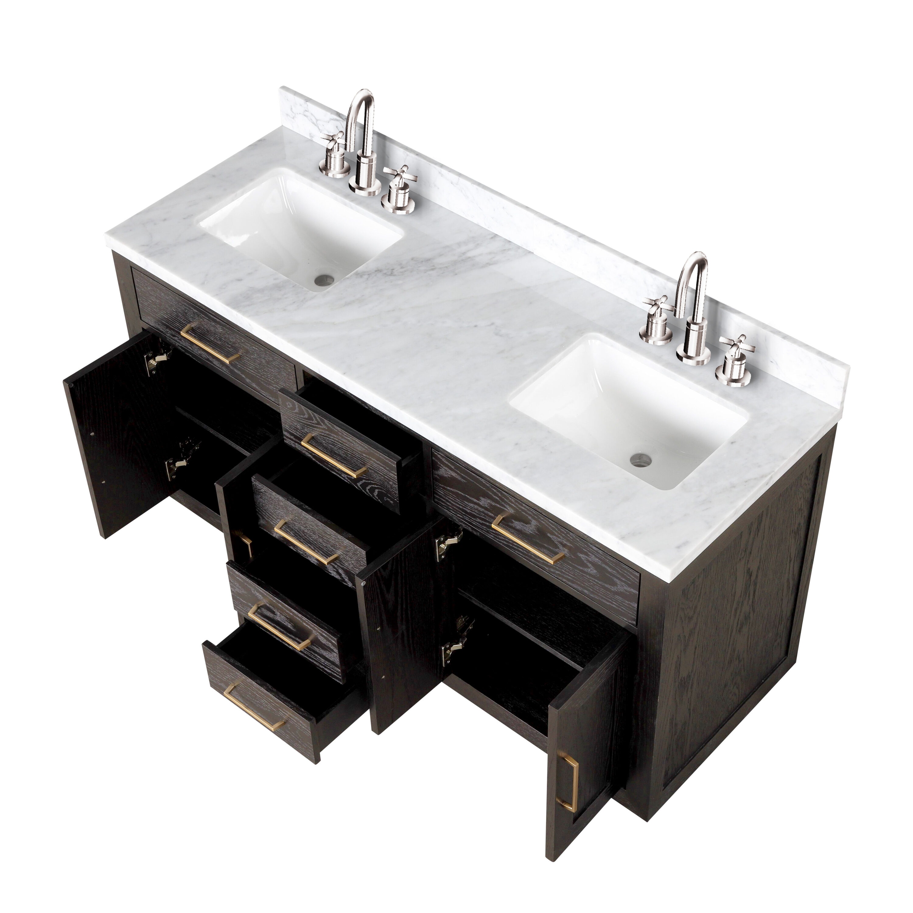 Lexora LVGI60DK101 Bath-Vanity-Combo - View #5
