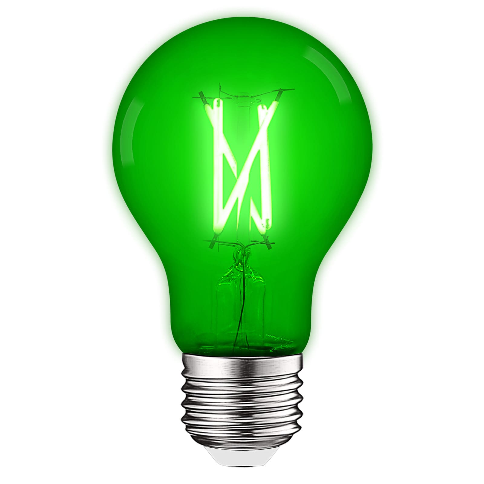LUXRITE 0.5-Watt C7 LED Green Replacement String Light Bulb