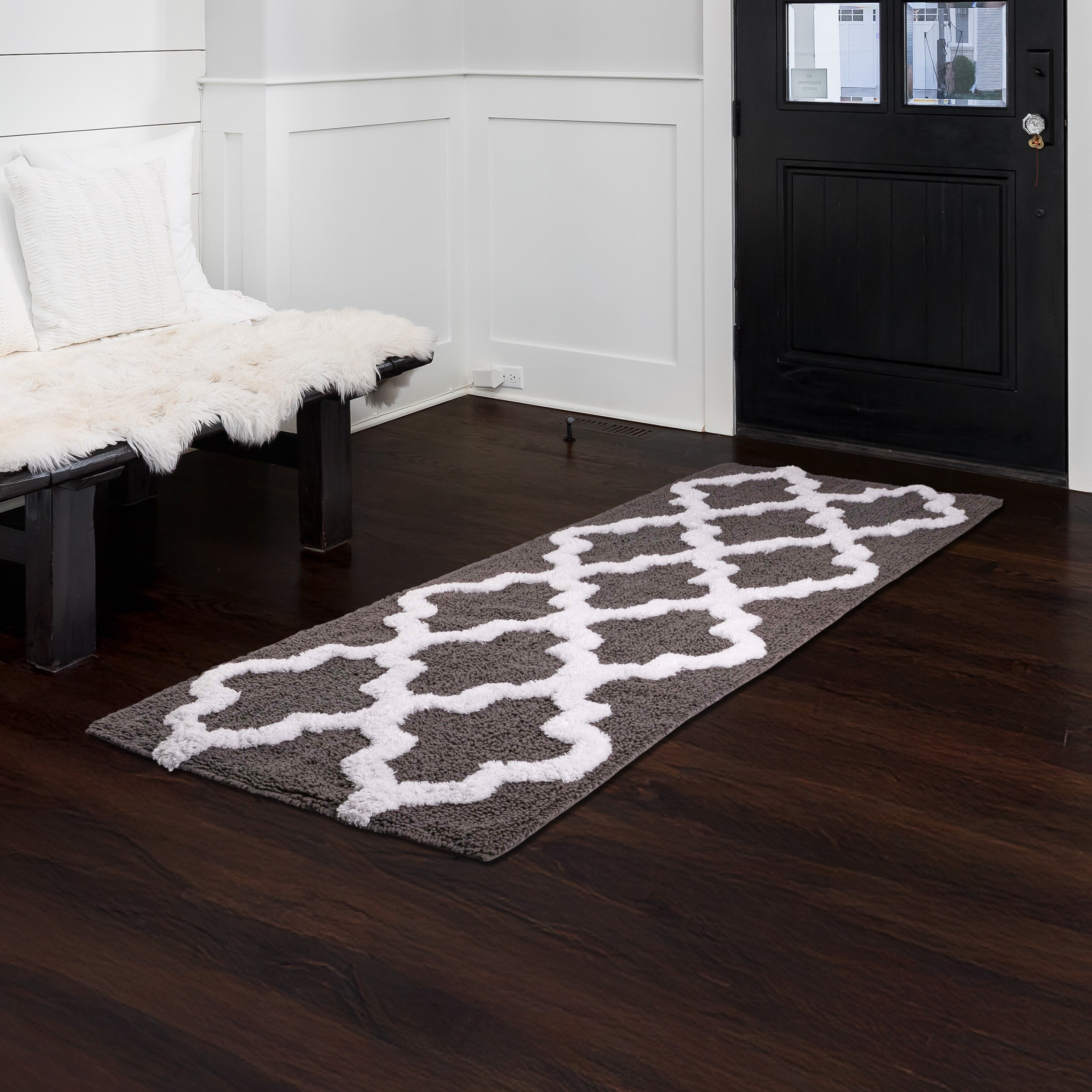 Lavish Home 67-0029-CH Bath-Rugs - View #7