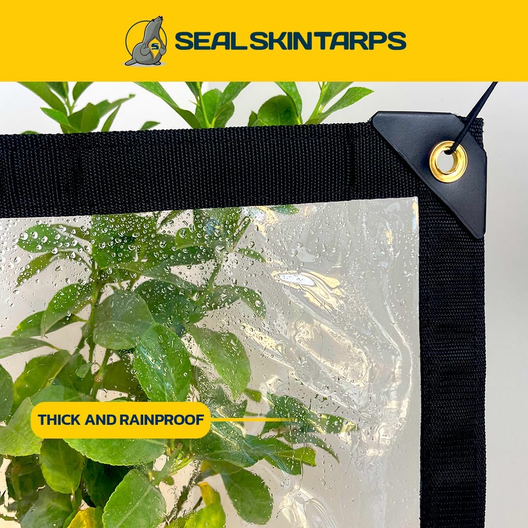 Seal Skin Covers AZTARP-CLEAR-6X8 tarps - View #4