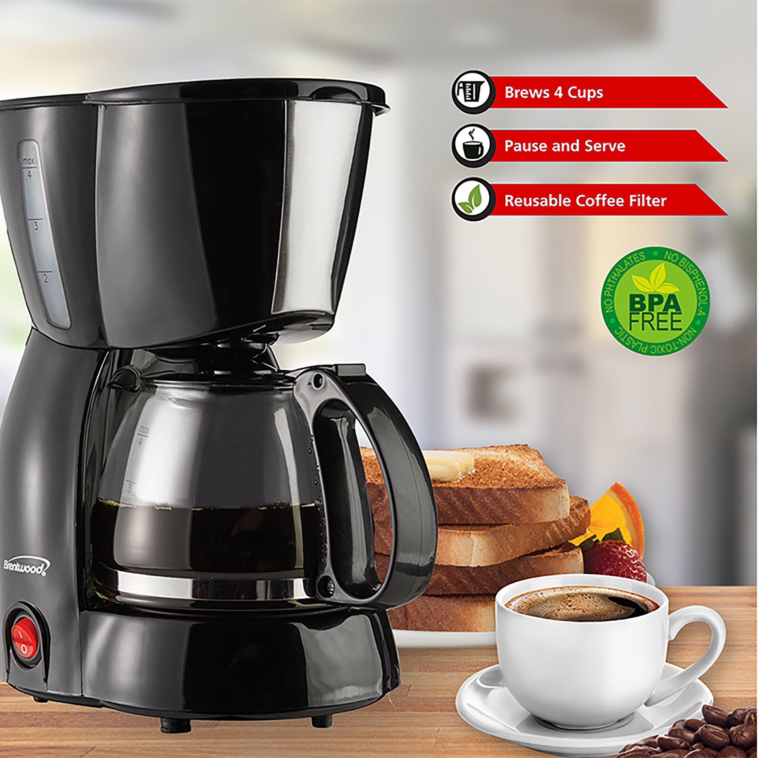 Brentwood 96294441M Coffee-Makers - View #4
