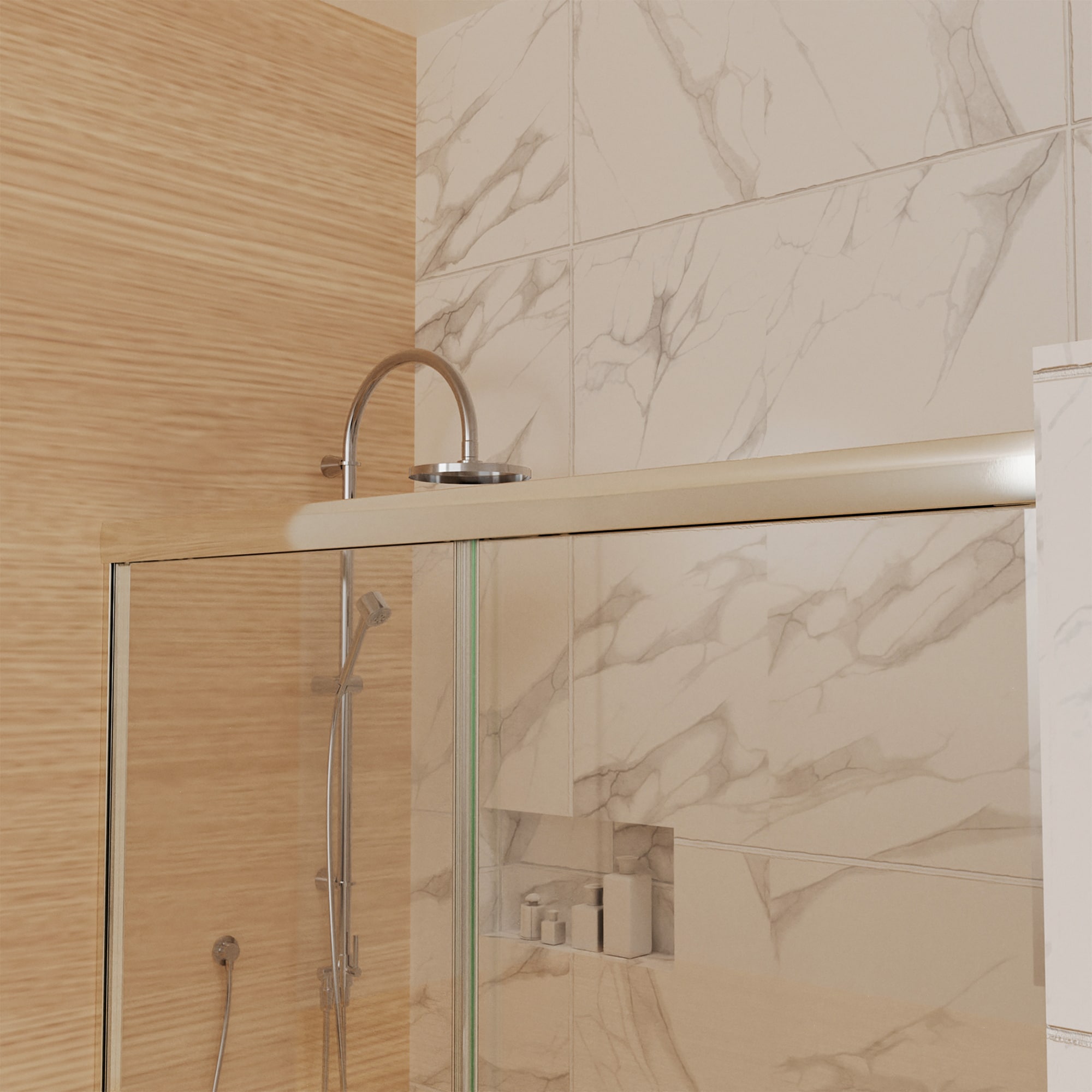 Lordear LD-SEP88BN100 Shower-Doors - View #3