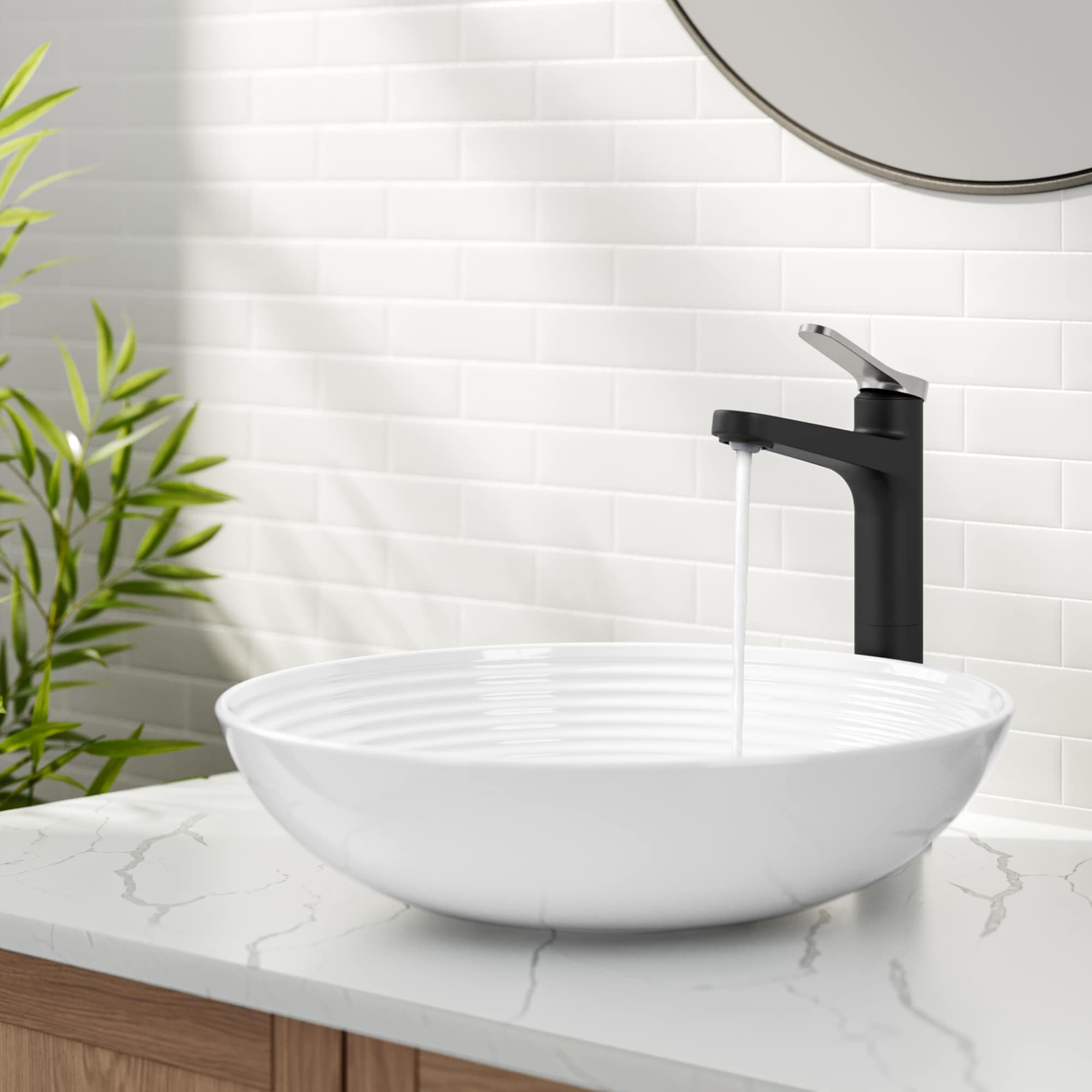 Kraus KVF-1410SFBNMB Lavatory-Faucets - View #4