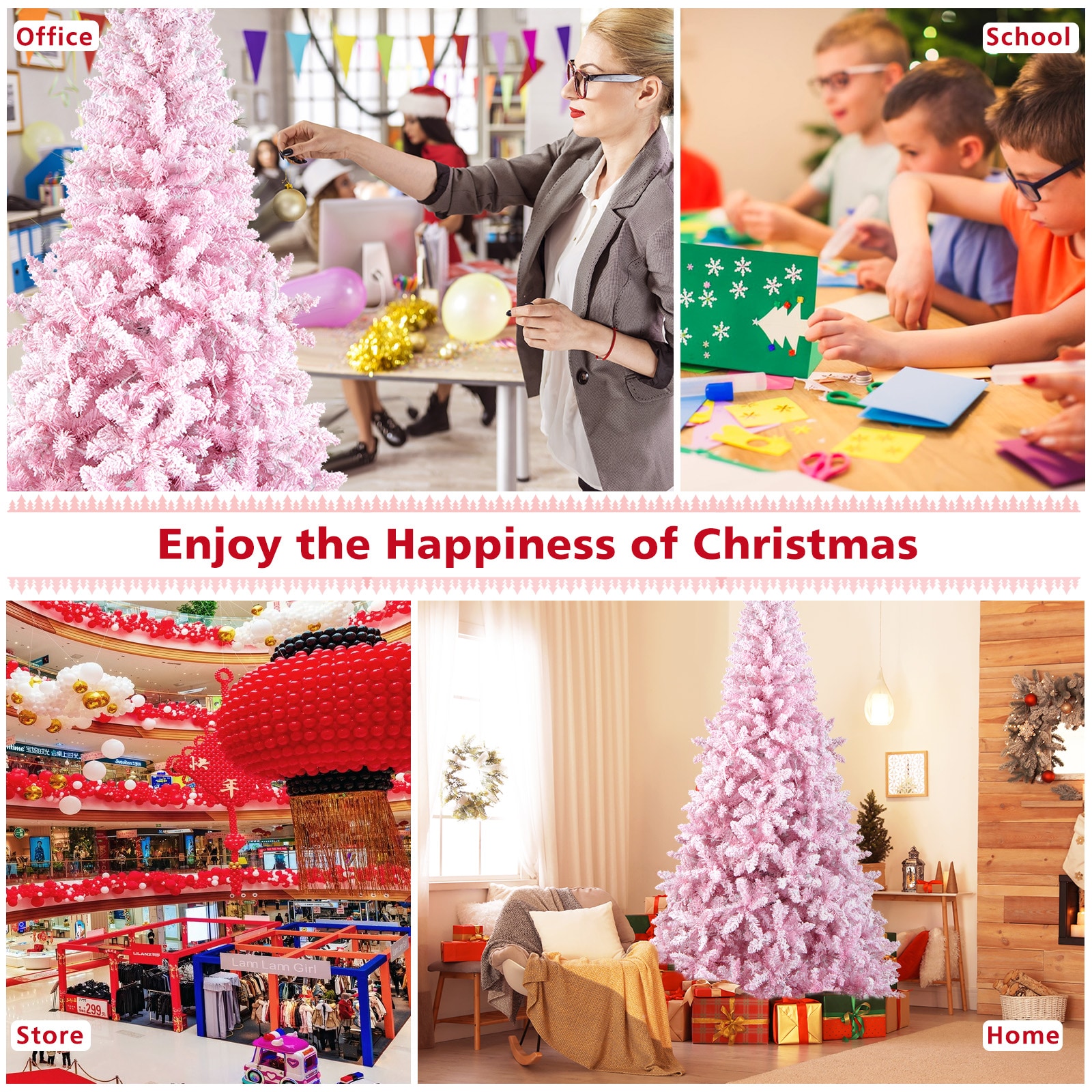 Forclover HYFE-23667US Artificial-Christmas-Trees - View #7