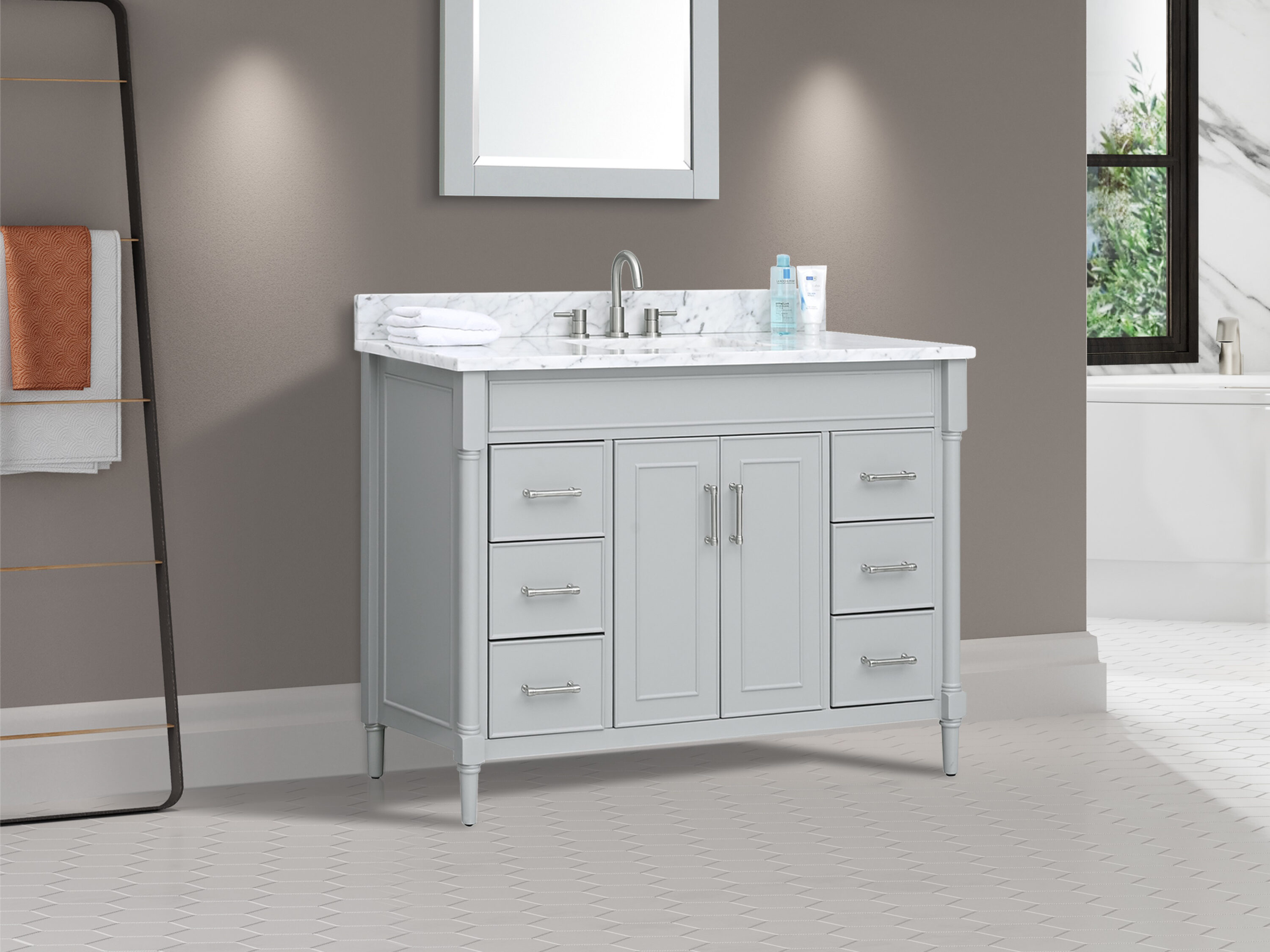 Avanity BRISTOL-VS49-LG-C Bath-Vanity-Combo - View #3