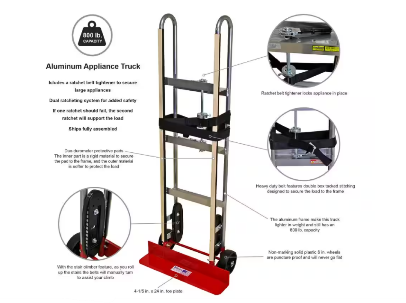 Milwaukee DC40187 Hand-Truck-Dollies - View #4