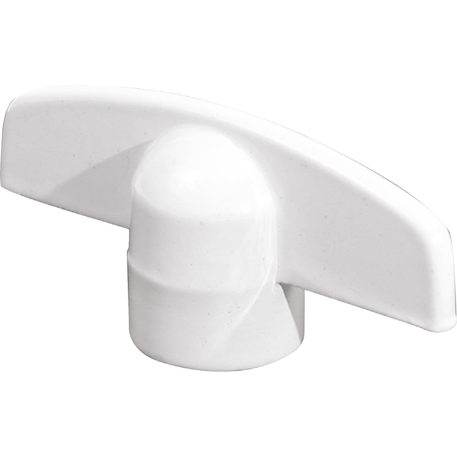Window Stay Arm Locking Handle White Pack of 2