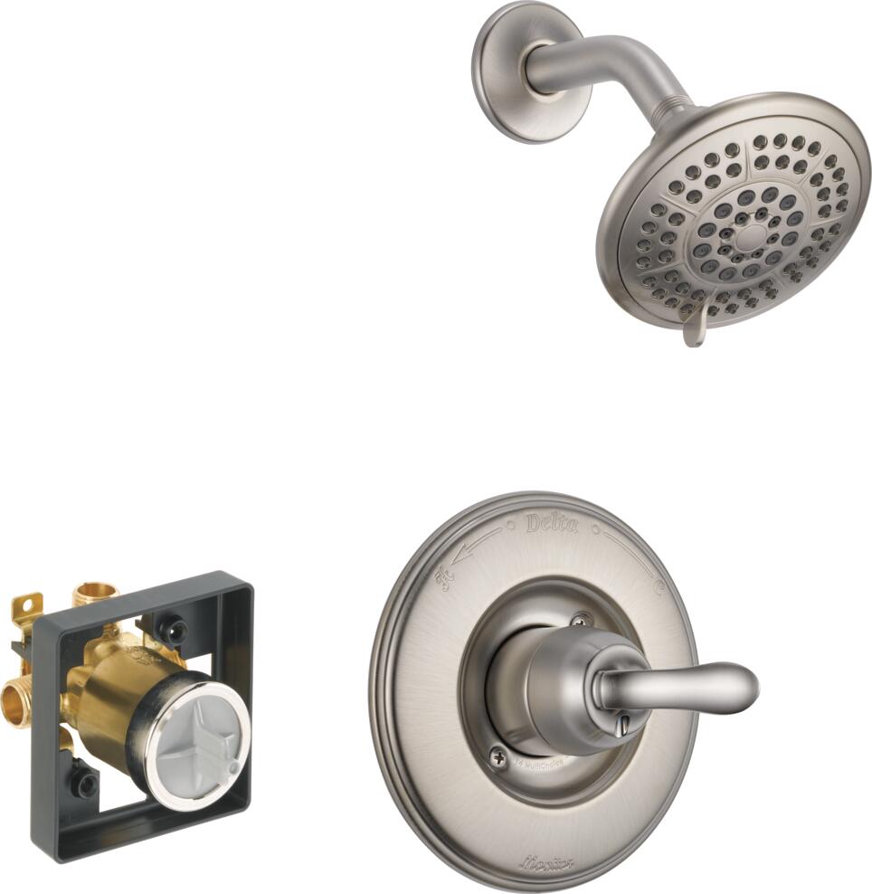 Shower Faucet With Mixing Valve