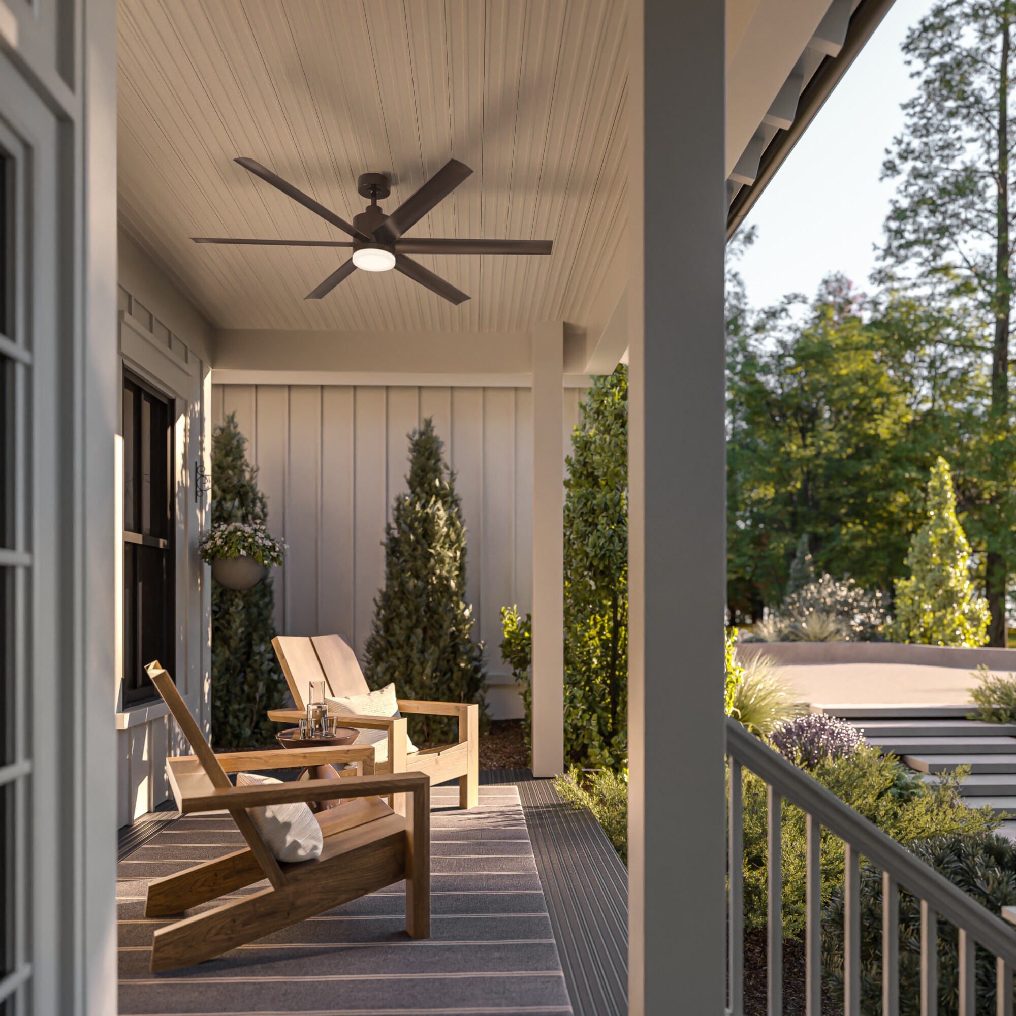 Kichler 310765SNB Ceiling-Fans - View #2