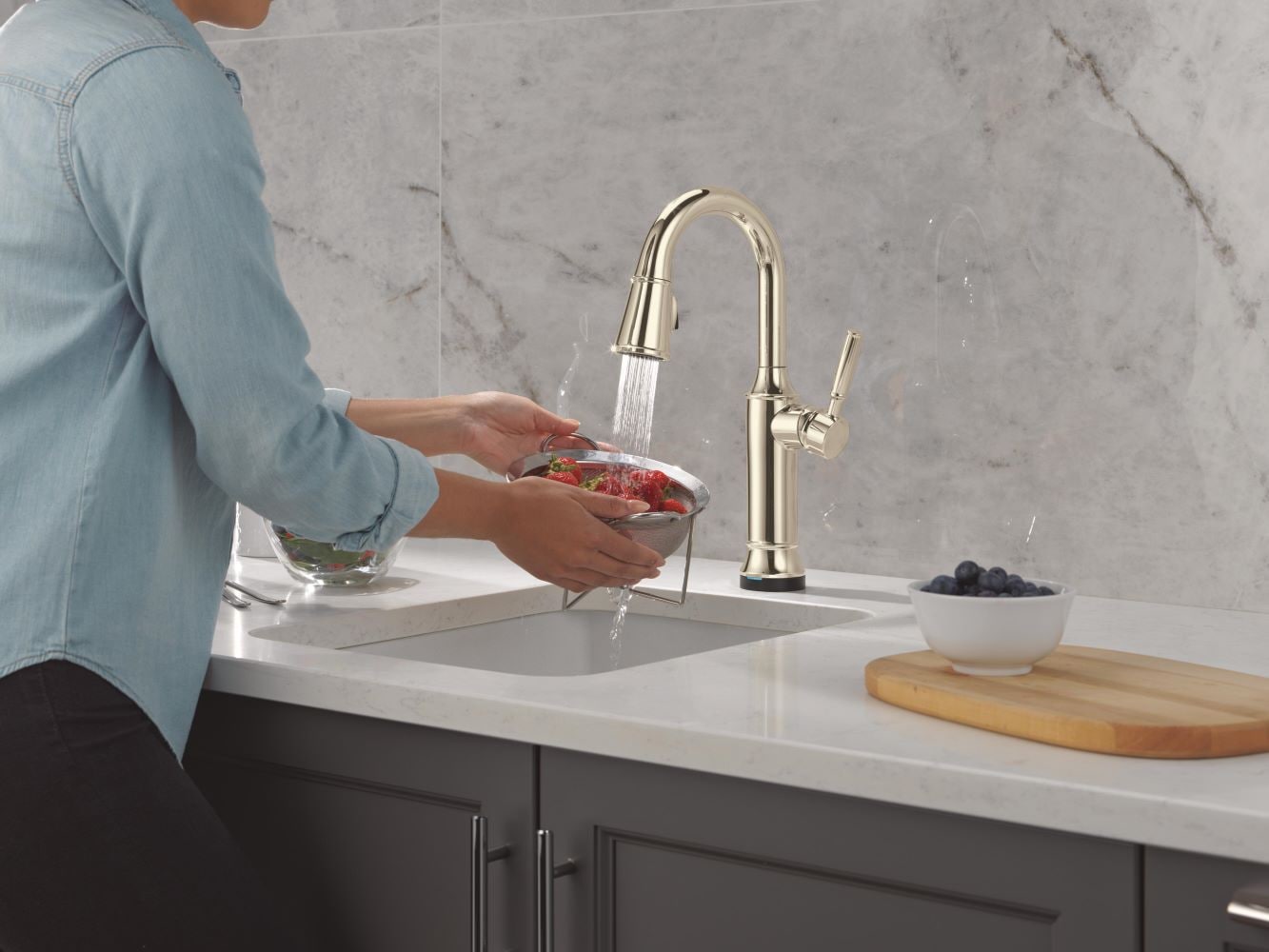Delta 9984TL-PN-PR-DST Kitchen-Faucets - View #11