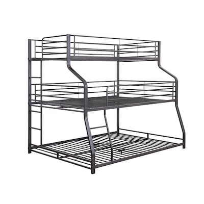 Acme Furniture Caius Ii Metal Twin, Twin Xl Over Queen Bunk Bed Canada