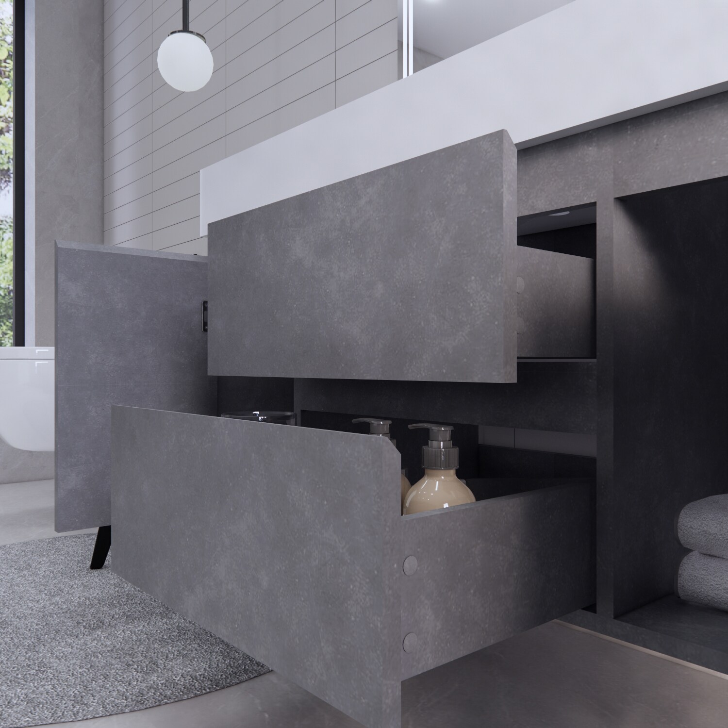 BV Better Vanity BTB-48S-CG Bath-Vanity-Combo - View #8