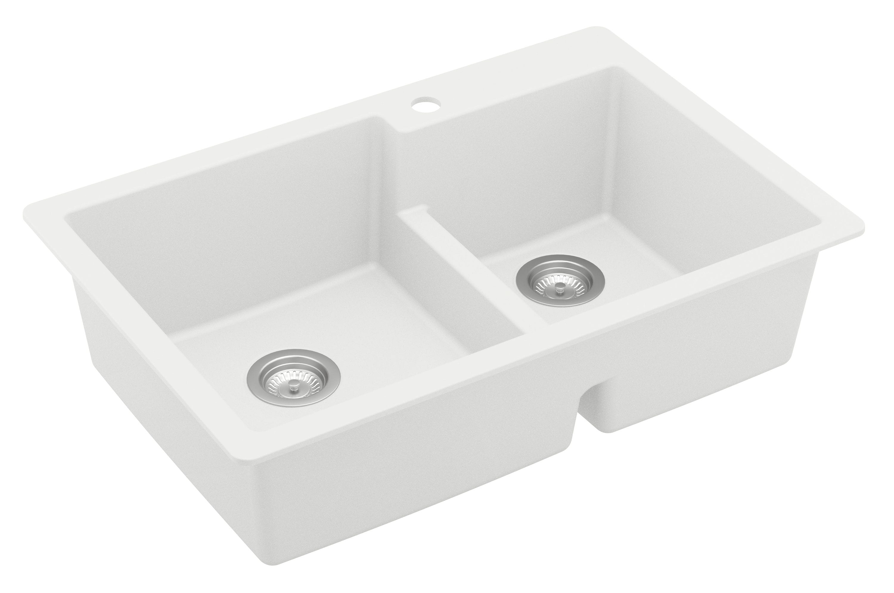 Karran QT-811-WH-PK1 Kitchen-Sinks - View #5