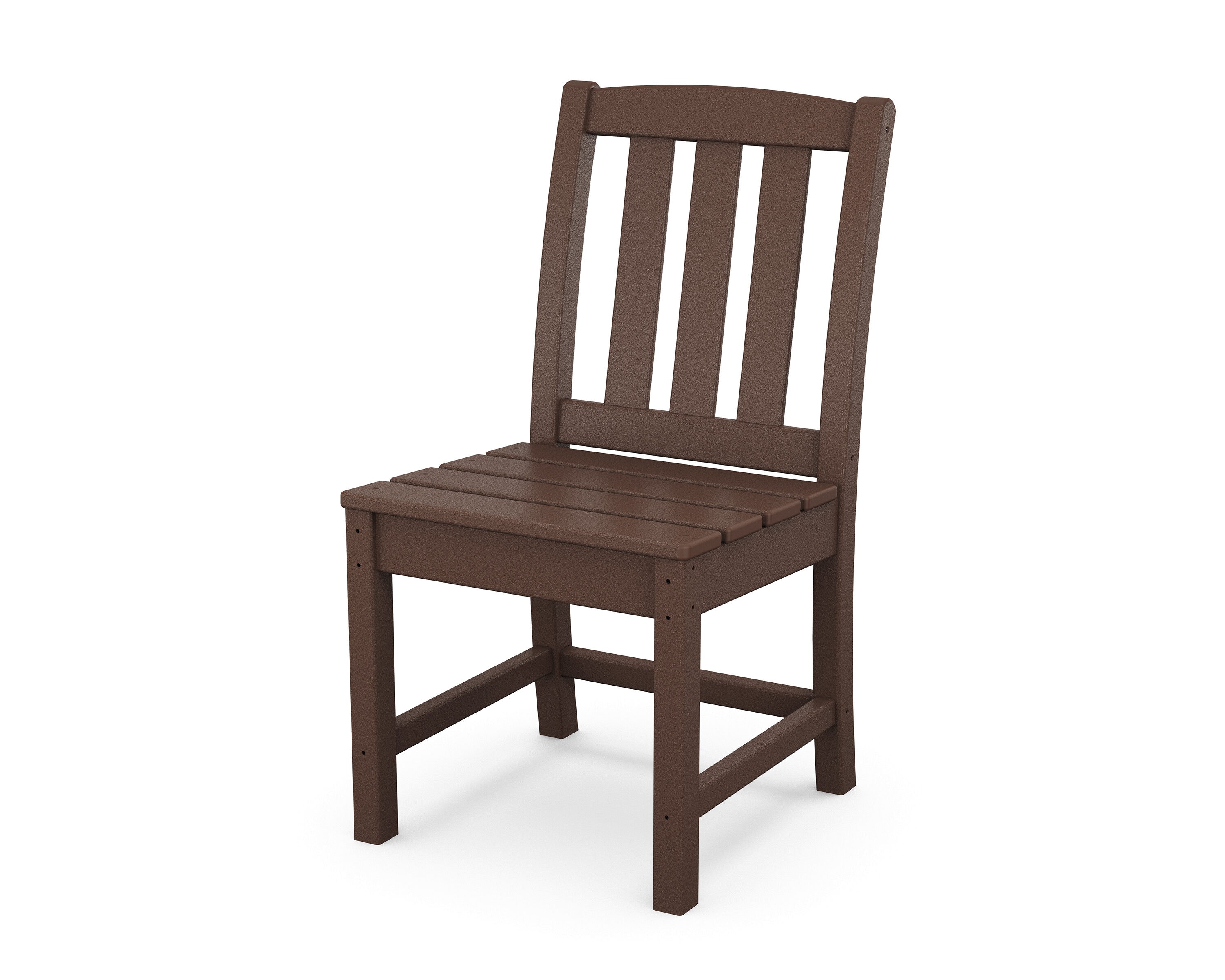 Trex Outdoor Furniture TXTLD130VL Cape Cod Vintage Lantern Plastic Frame Stationary Dining Chair with Slat Seat