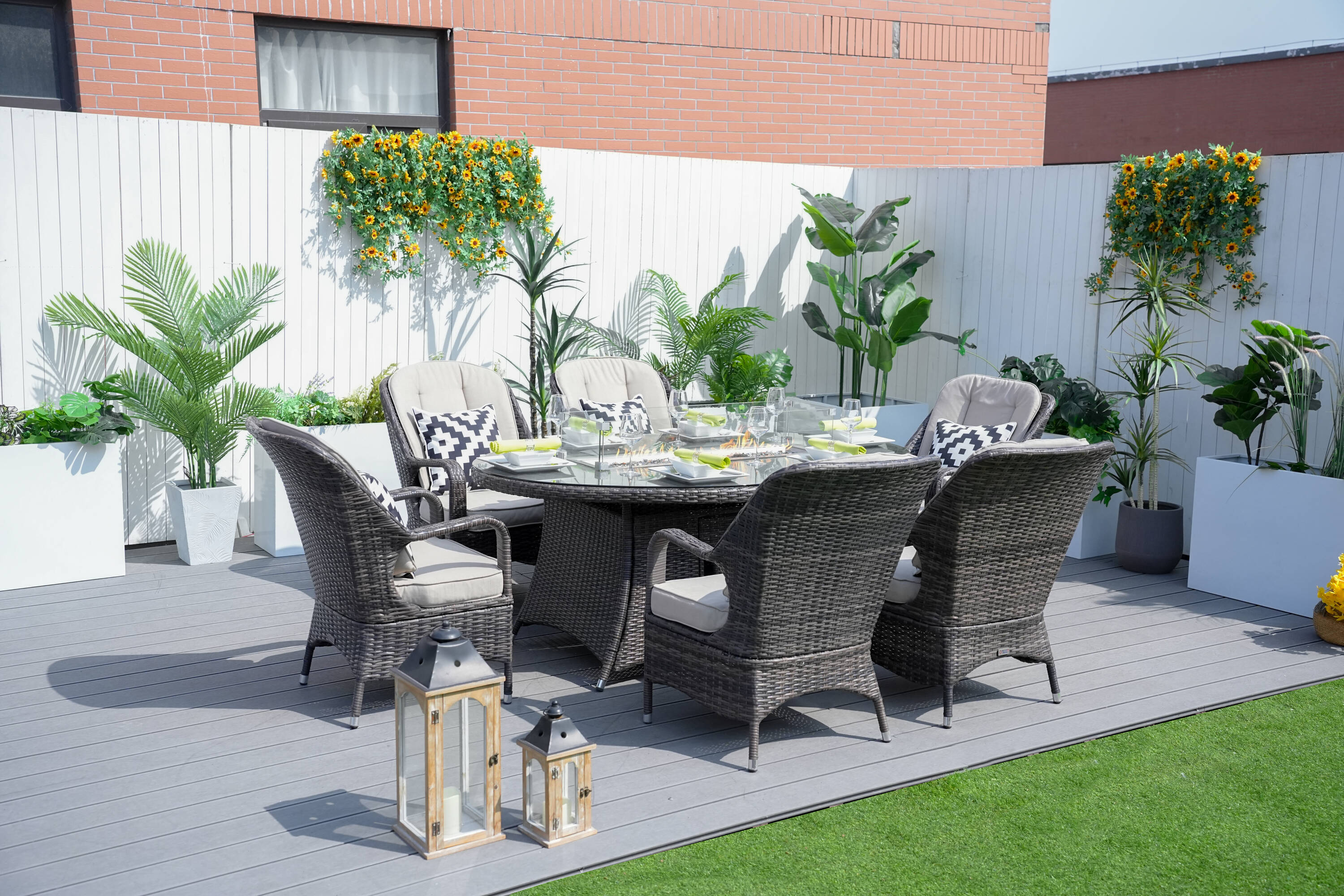 Direct Wicker DWG-1106O Outdoor-Gas-Firepits - View #8