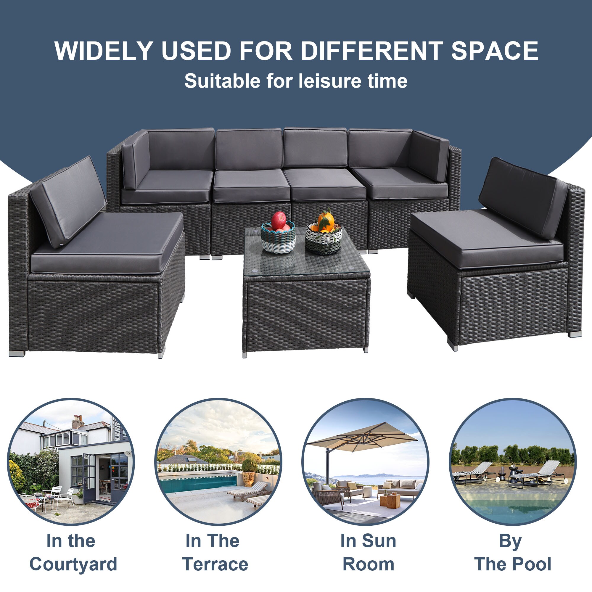 Bayfeve BF-0012PG Patio-Conversation-Sets - View #10