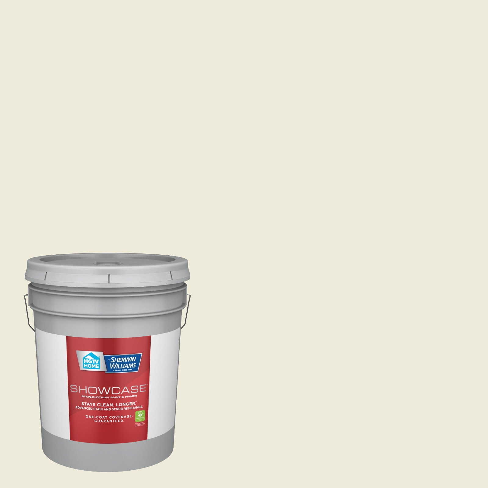 HGTV HOME by Sherwin-Williams 7006-23-935243 Showcase Eggshell Whitewashed Oak 7006-23 Acrylic Interior Paint Paint + Primer ( 5-gallon )
