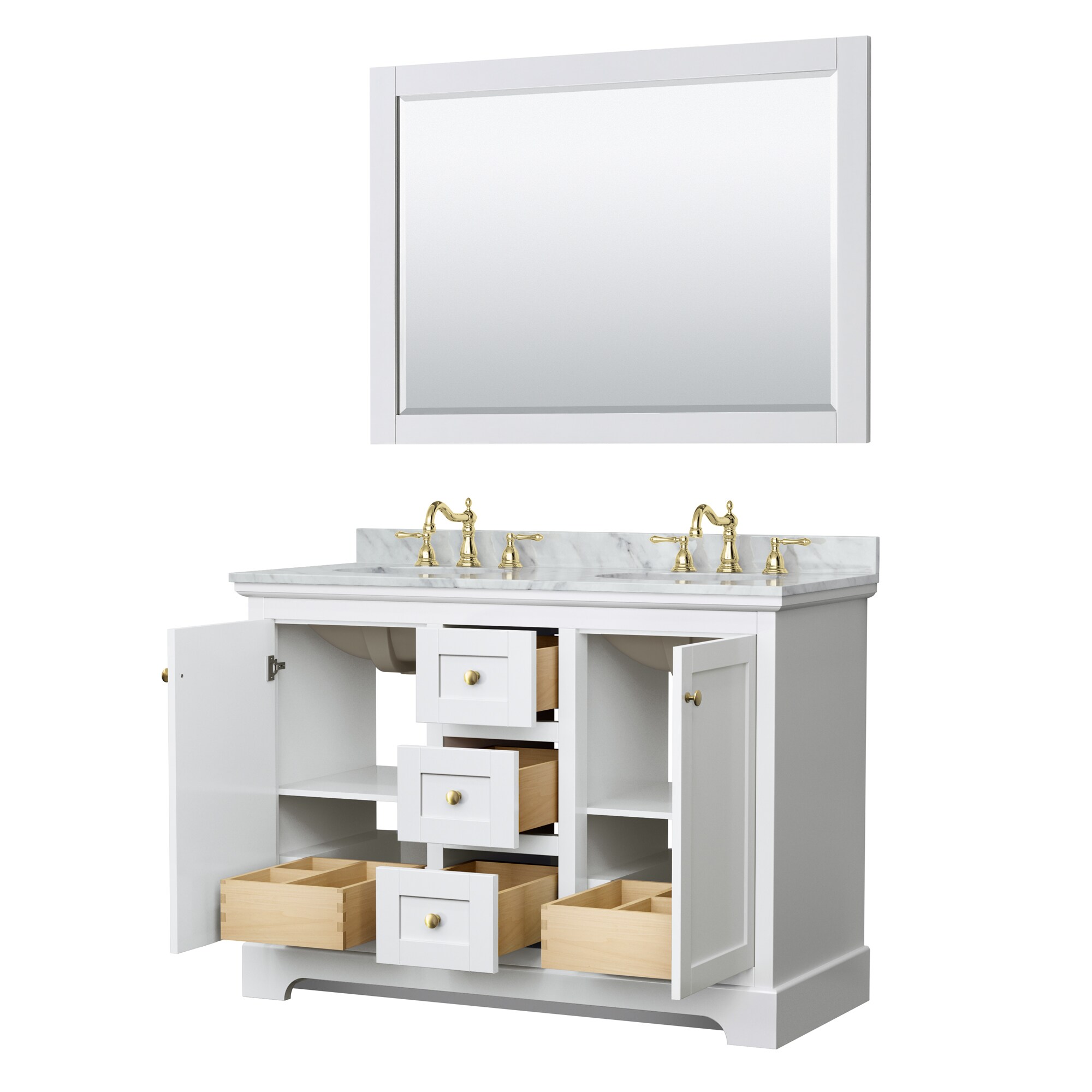 Wyndham Collection WCV232348DWGCMUNOM46 Bath-Vanity-Combo - View #3