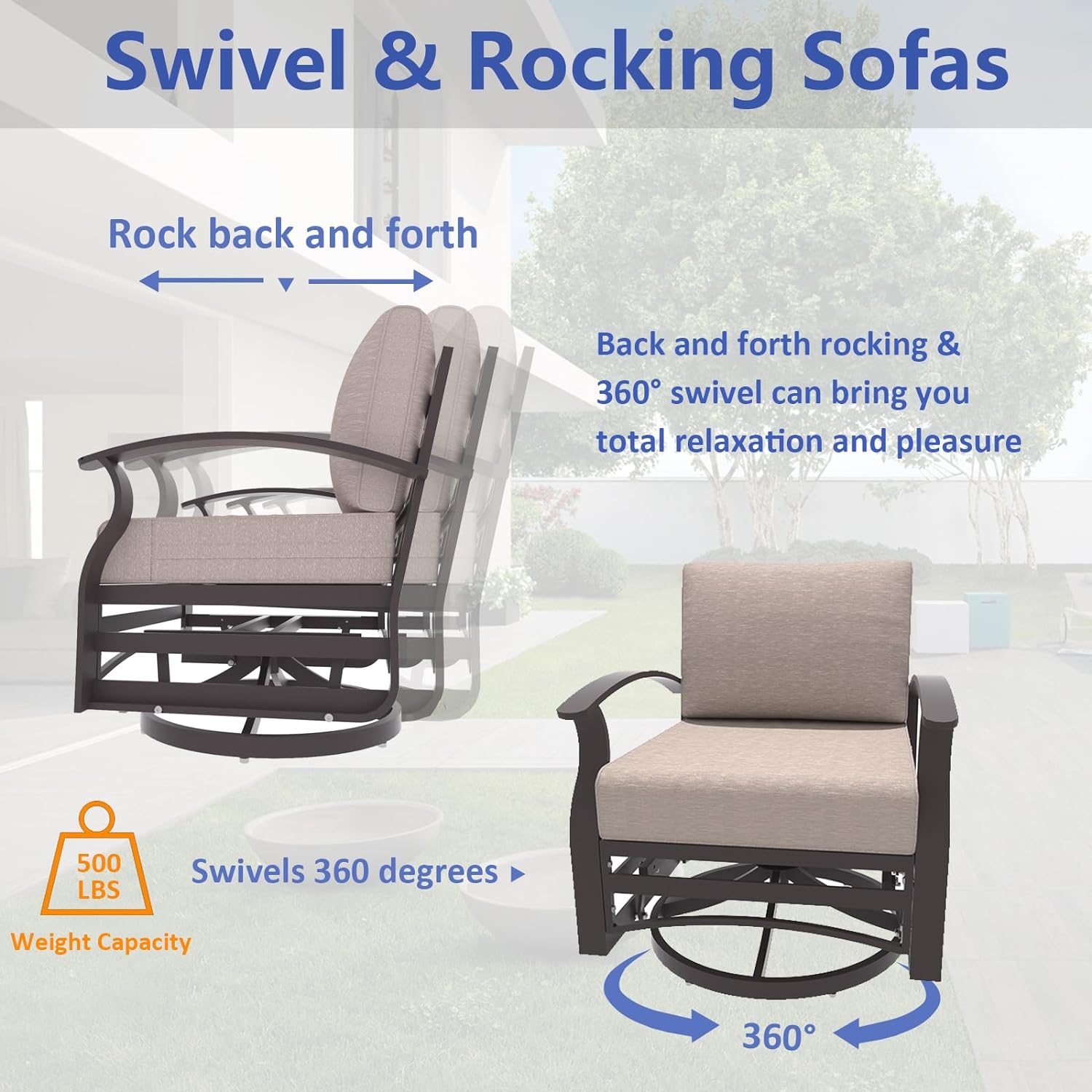 ALAULM LS-A-5S+3SRC-KHAKI Patio-Conversation-Sets - View #4
