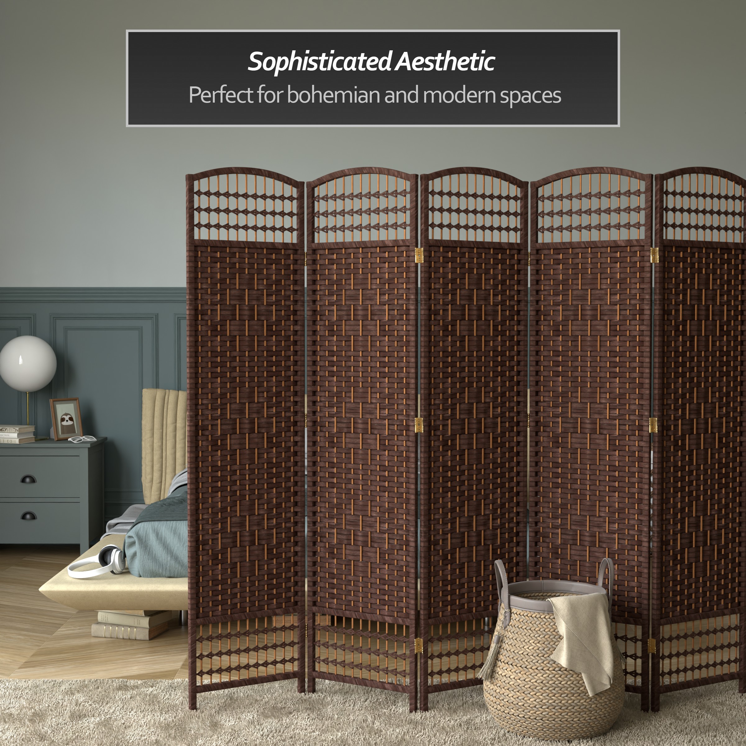 Red Lantern FB-DMND-DMOC-5P Indoor-Privacy-Screens - View #6