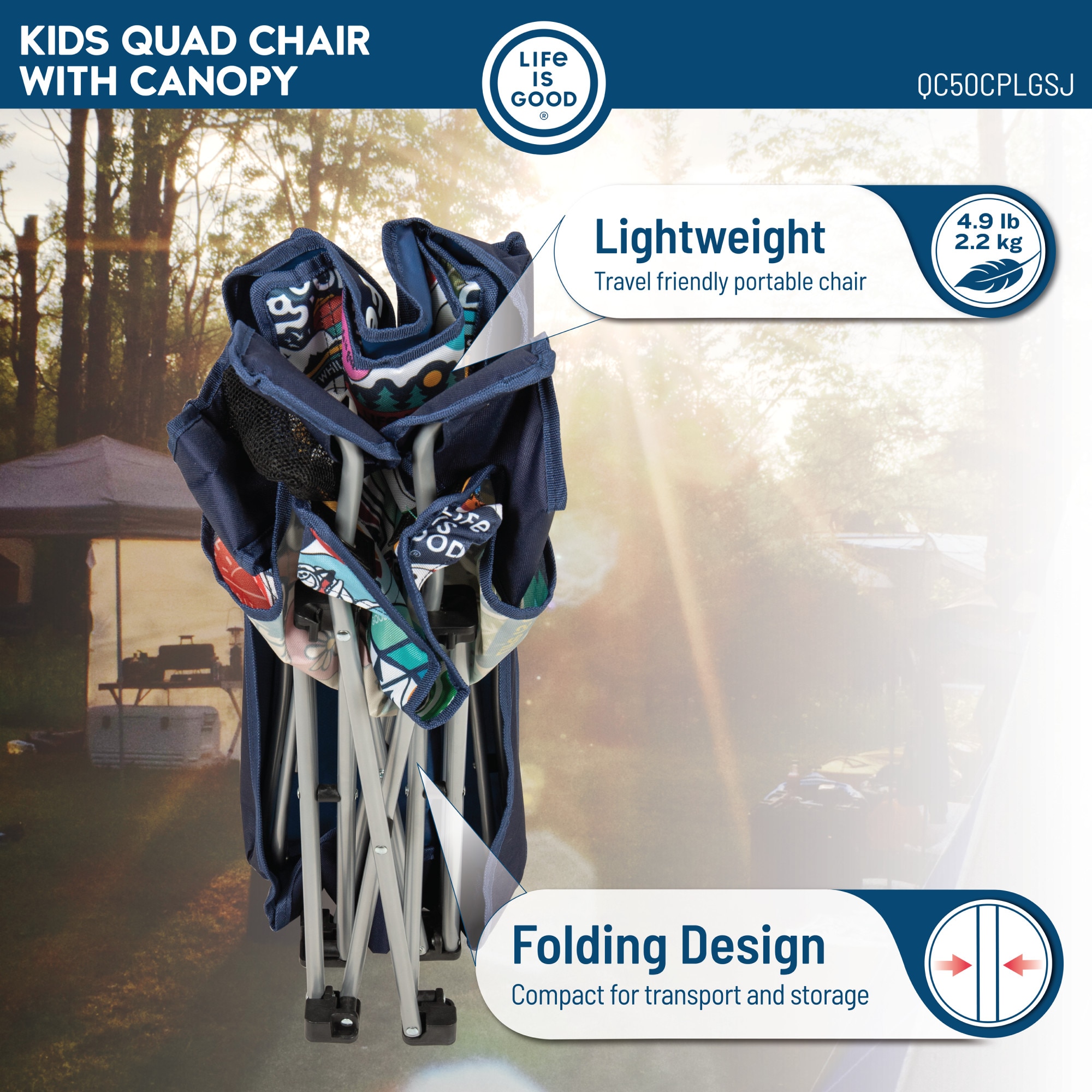 Life is Good QC50CPLGSJ-24SL-1 Beach-Camping-Chairs - View #8