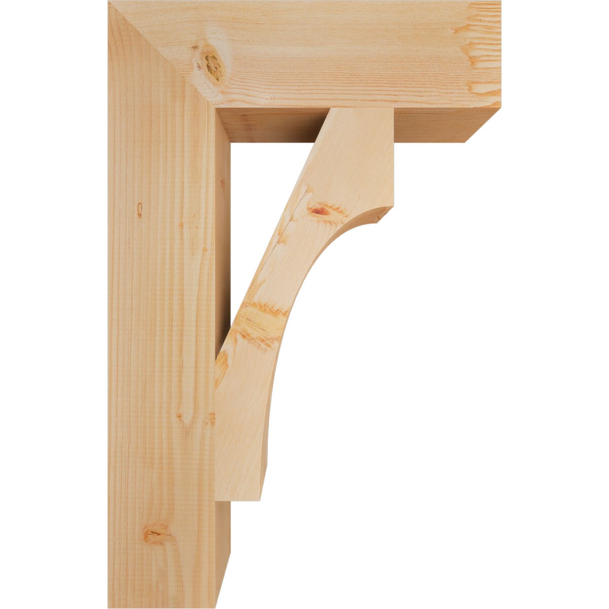 Ekena Millwork BKT06X22X34WTL05SDF Exterior-Brackets-Braces - View #3