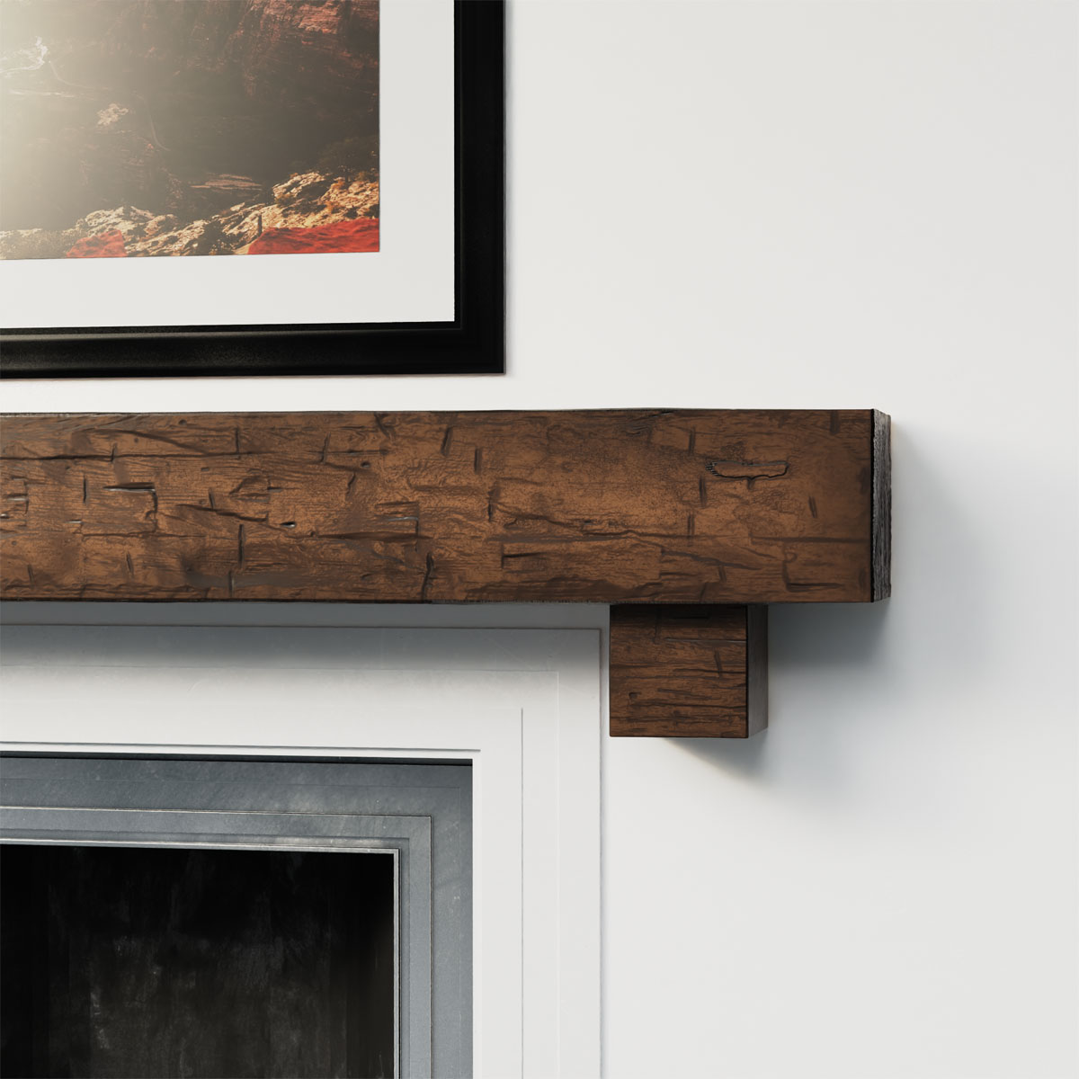 Ekena Millwork MANUKP04X06X72ASES Mantel-Shelves - View #12