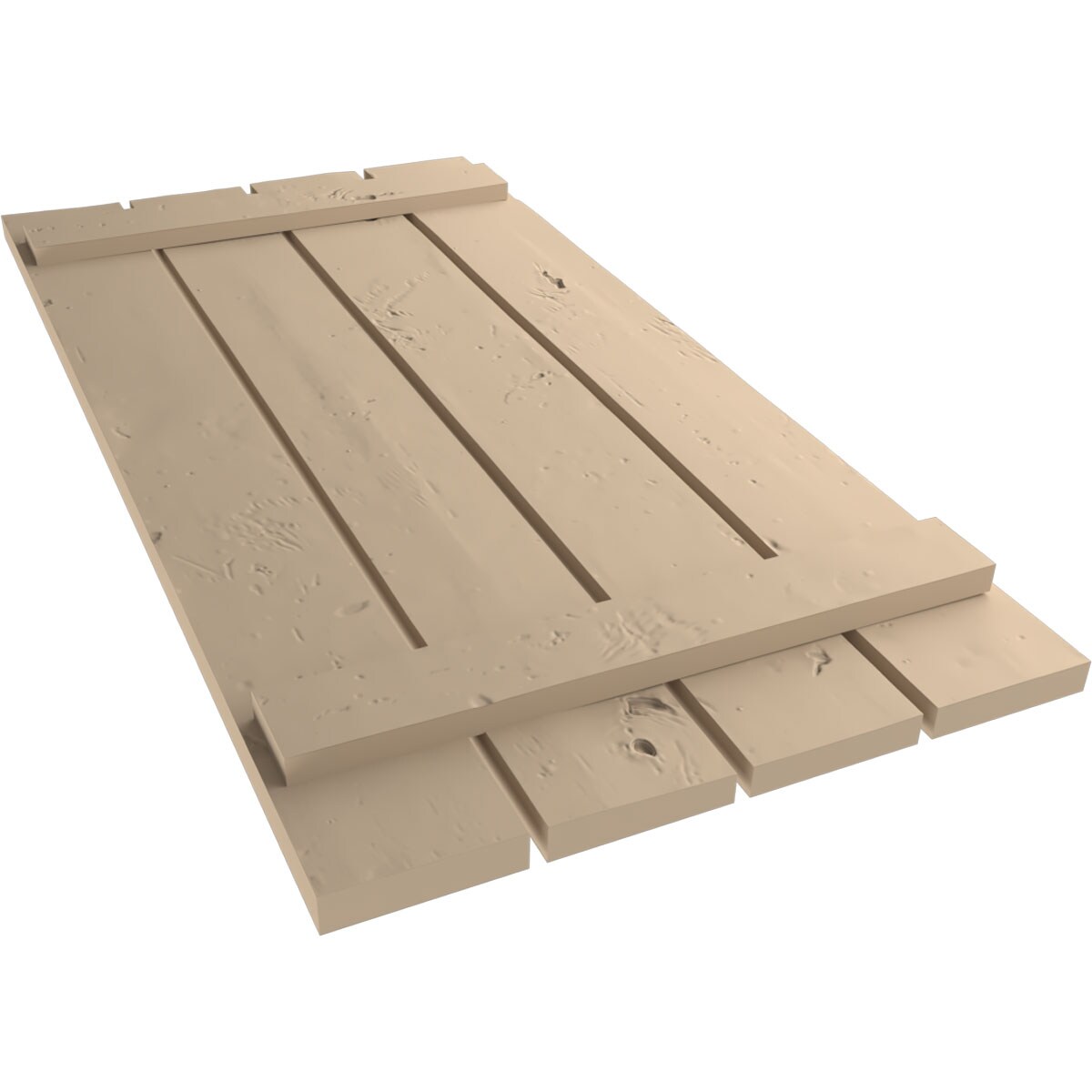 Ekena Millwork SHUBSS23X24KPPR Exterior-Shutters - View #6