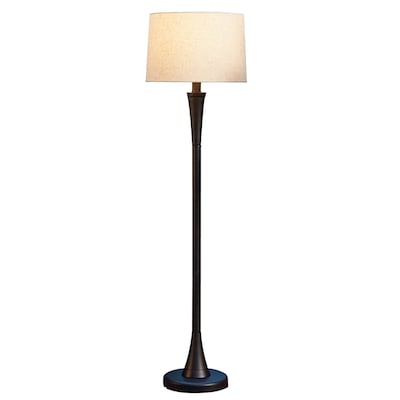 Floor Lamp With Fabric Shade, Allen And Roth Outdoor Table Lamps