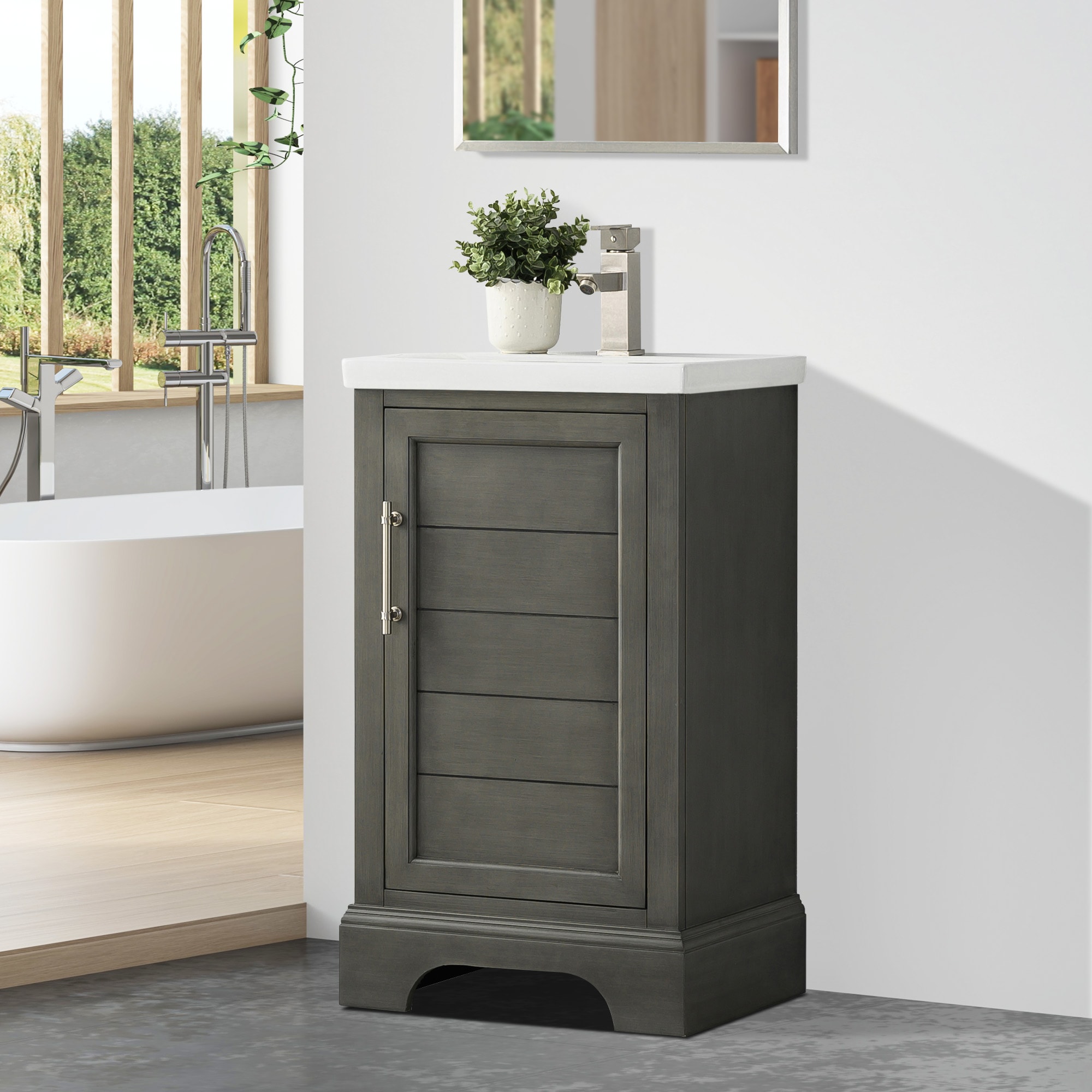 Vanity Art VA5020-SG Bath-Vanity-Combo - View #2
