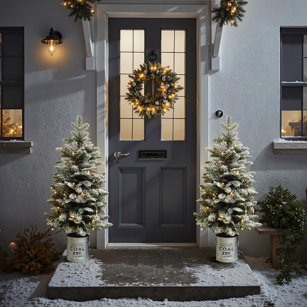 LuxenHome WHAP689-4FT Artificial-Christmas-Trees - View #7
