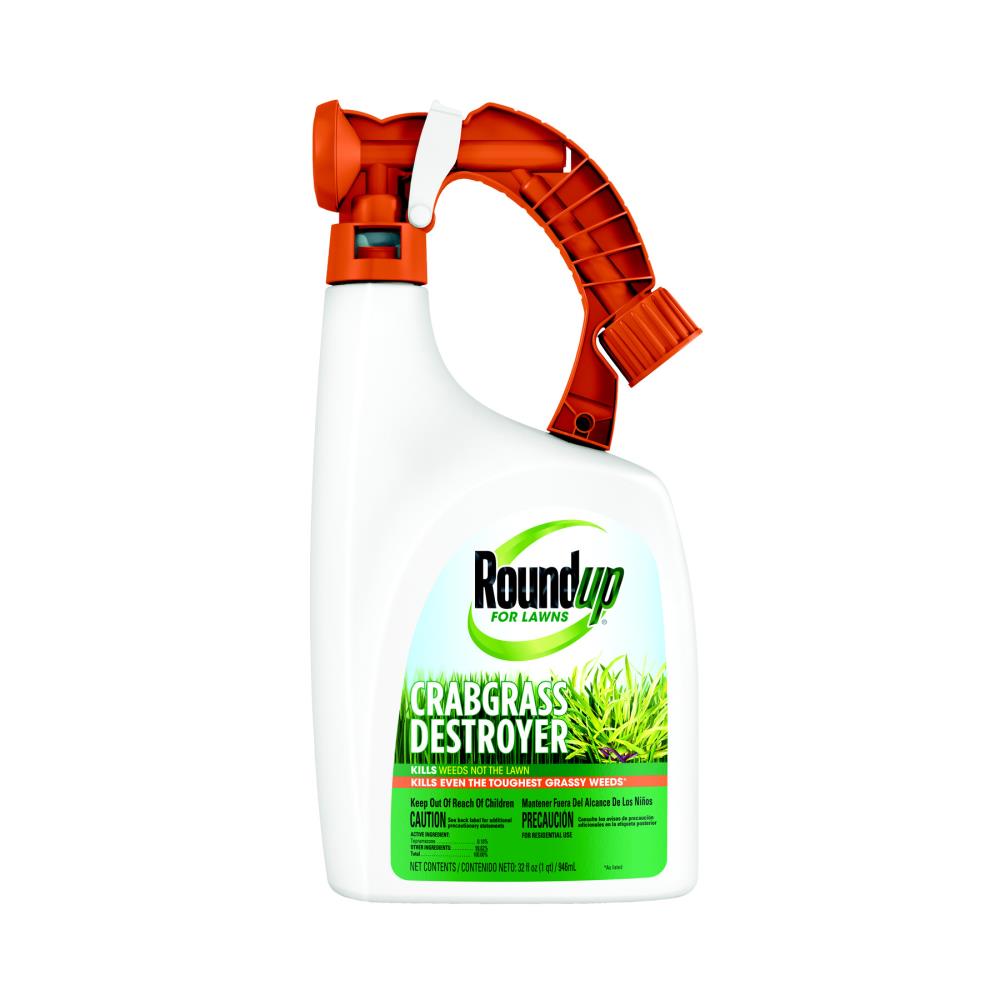 Roundup Crabgrass Destroyer 32oz Hose End Sprayer Crabgrass Control in