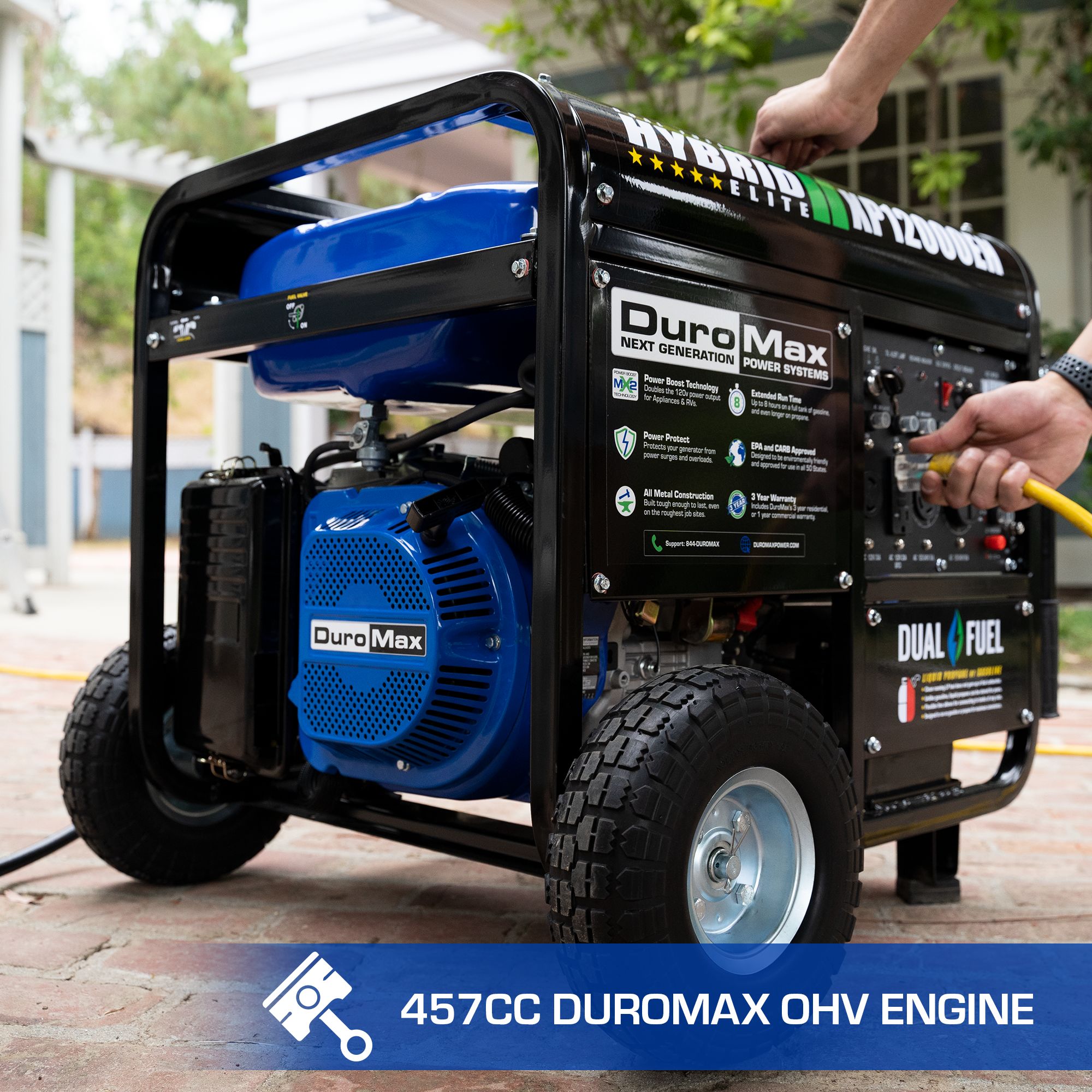 DuroMax XP12000EH Portable-Generators - View #12