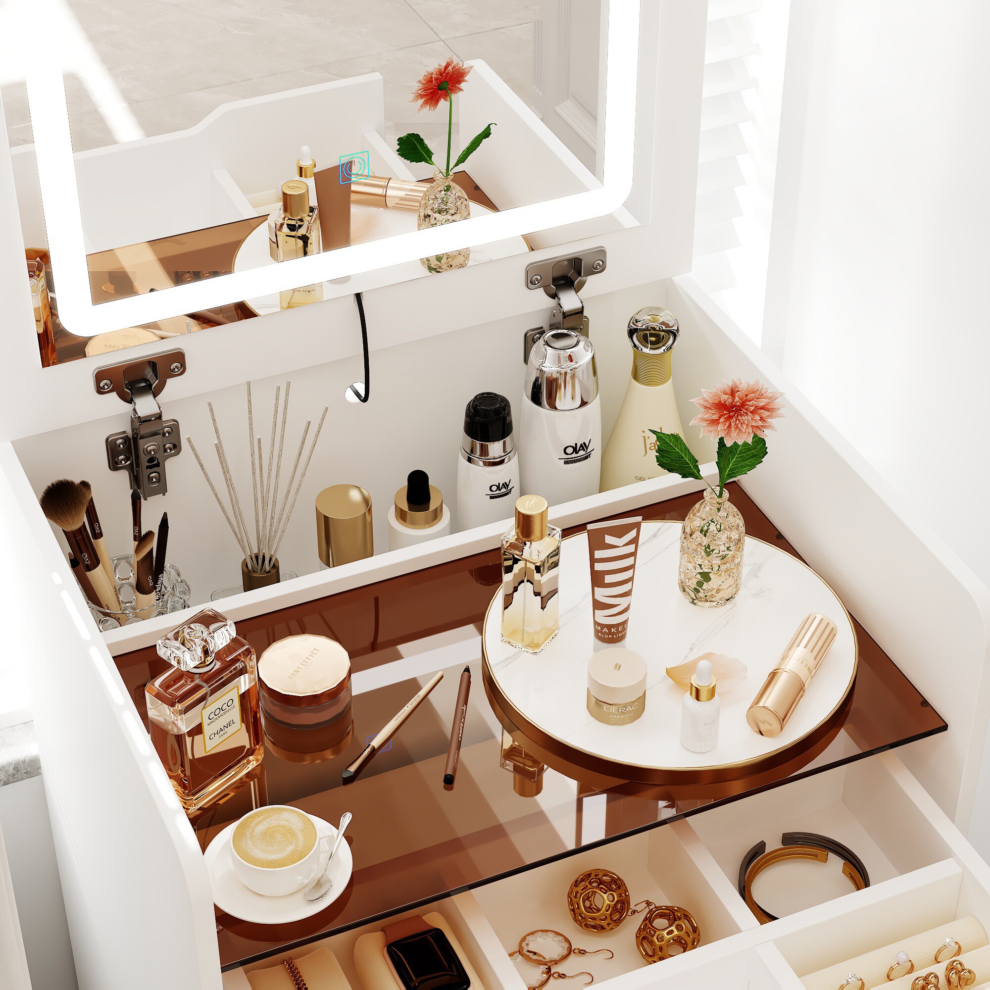 FUFU&GAGA KF210304-01 Bedroom-Vanities - View #7