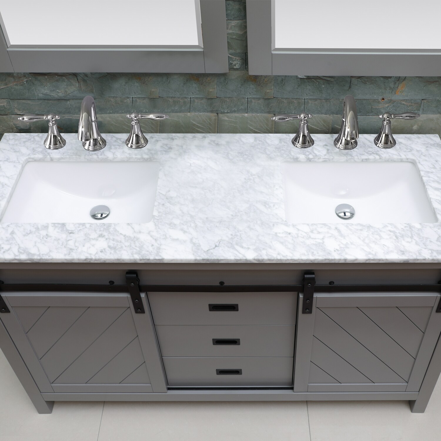 Altair 536060-GR-CA Bath-Vanity-Combo - View #2