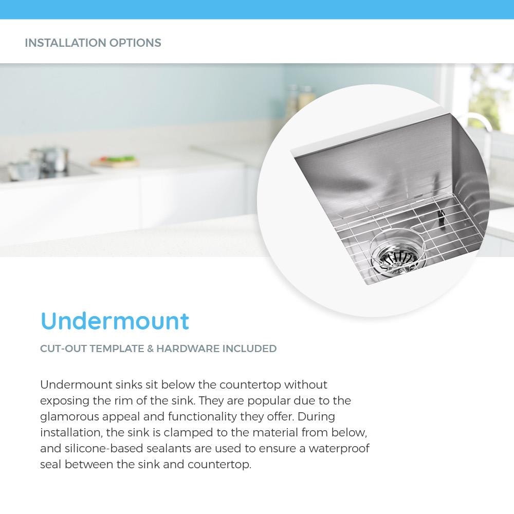 MR Direct Undermount 29 In X 18 In Stainless Steel Single Bowl Kitchen   10812735 