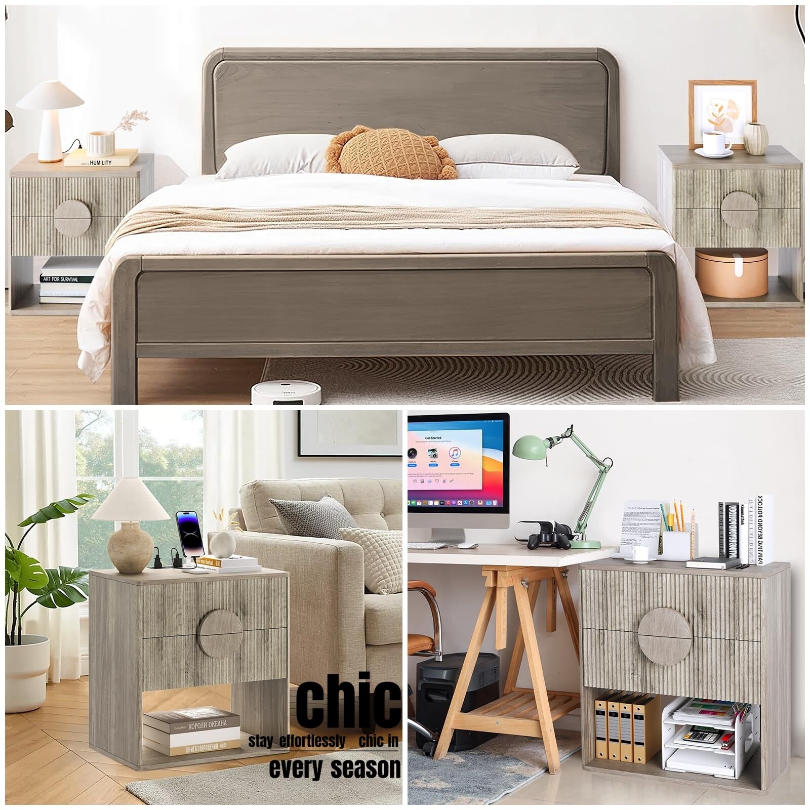 Garvee JM-0W111118 nightstands - View #5