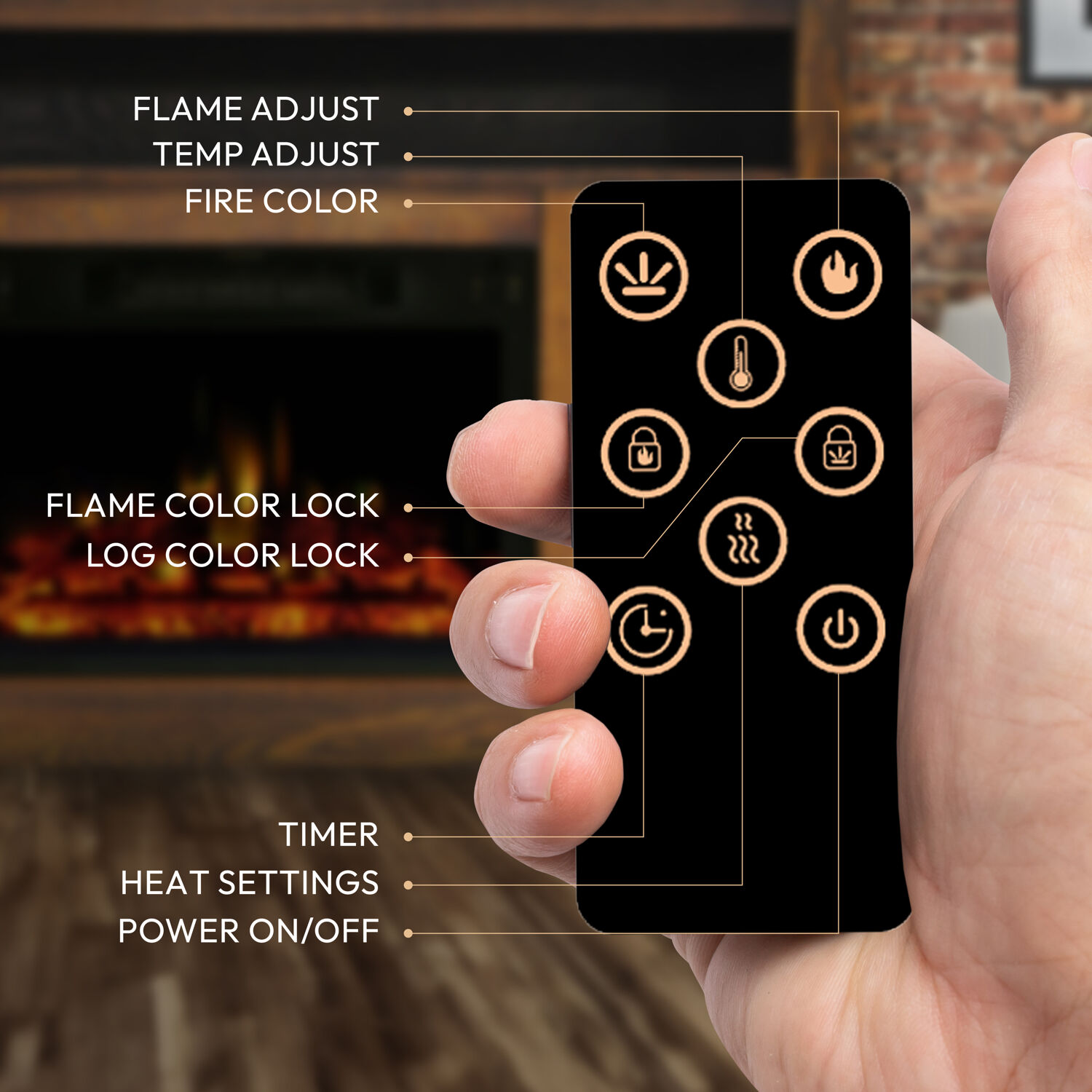 Cambridge CAM5021-1WALLG3 Electric-Fireplaces - View #2