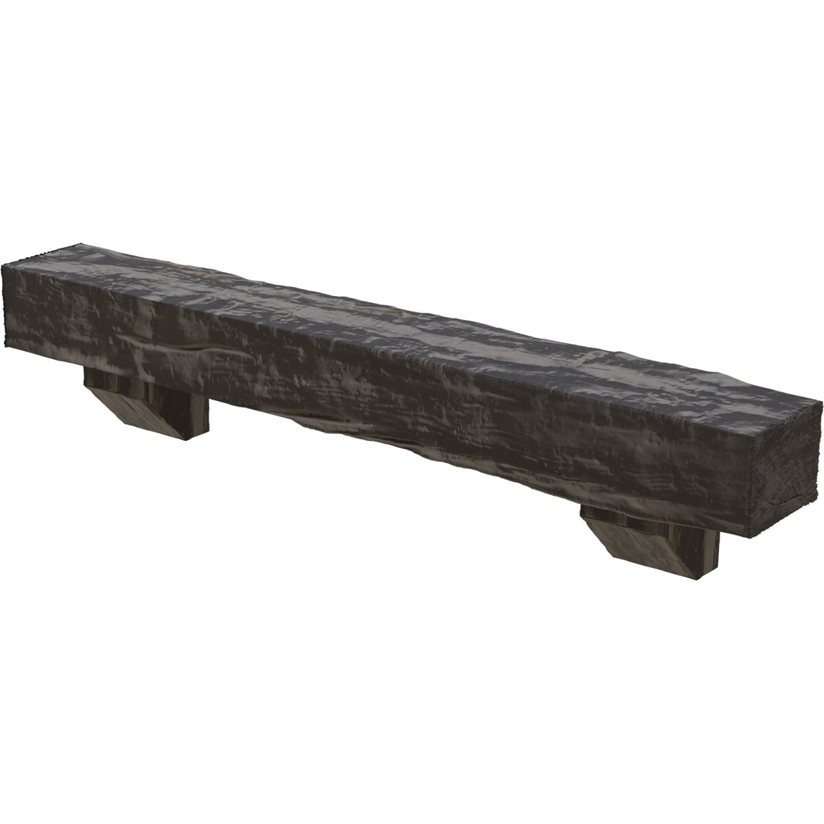 Ekena Millwork MANURW04X04X60ASAC Mantel-Shelves - View #3