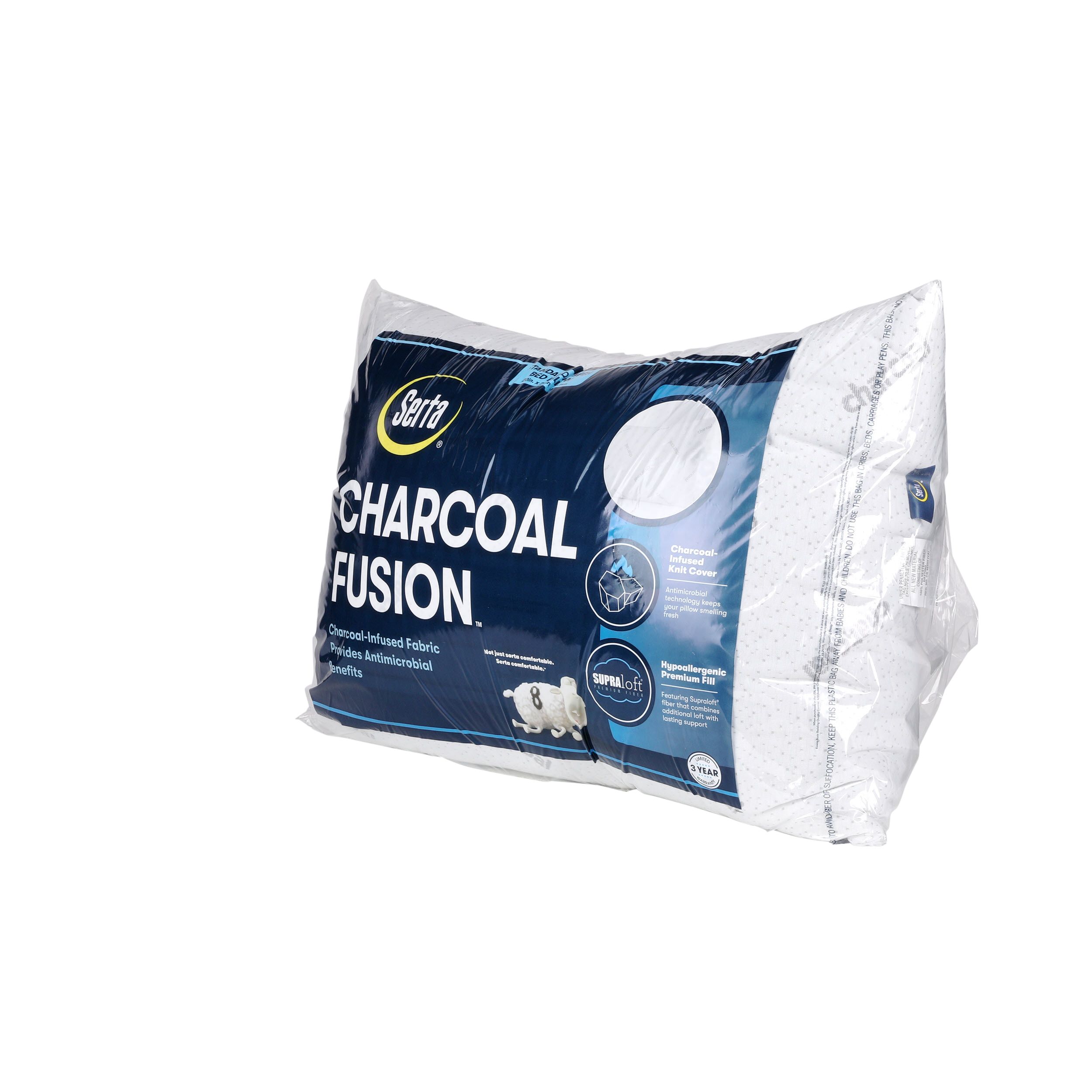 serta charcoal infused pillow